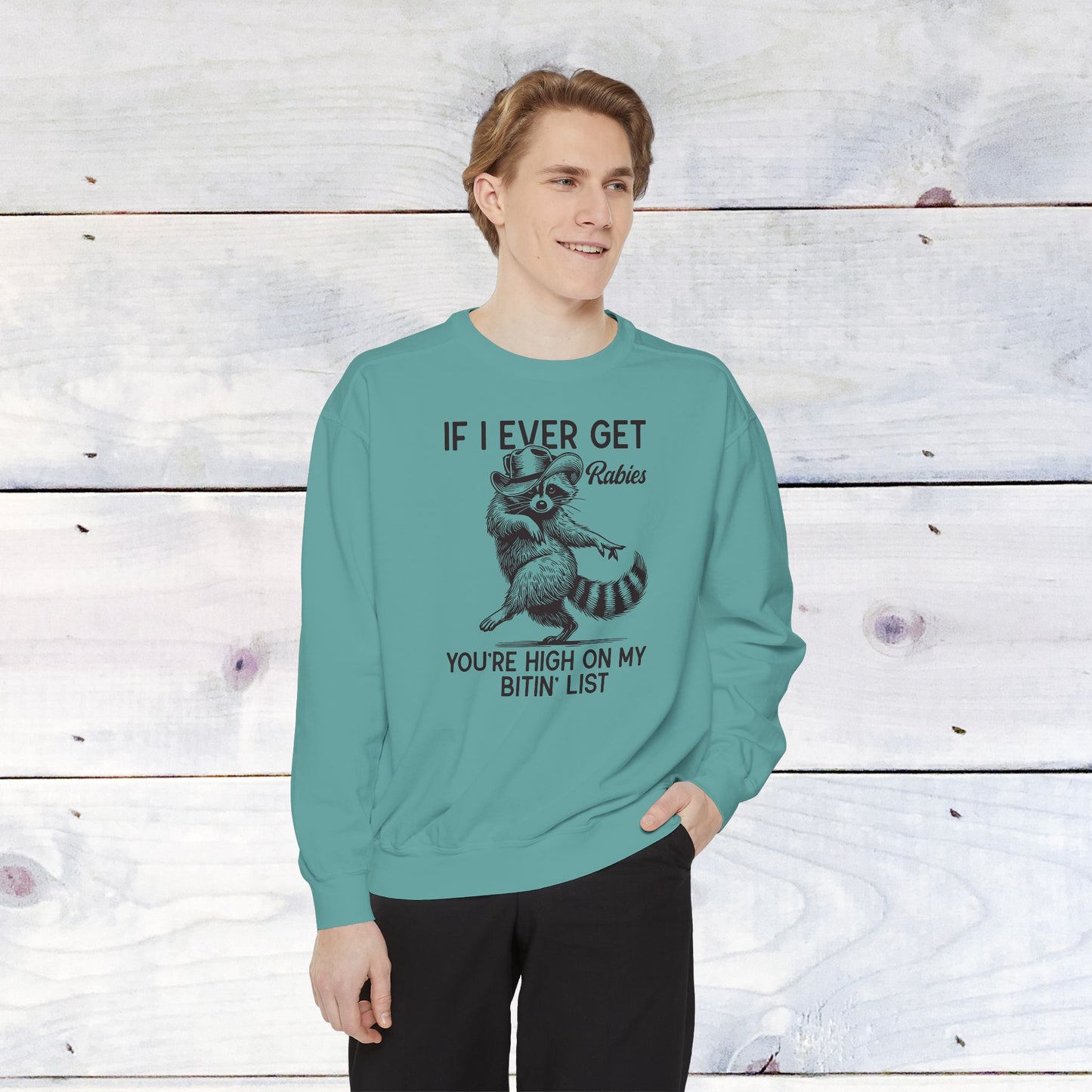 High on My Bitin' List Comfort Colors Sweater