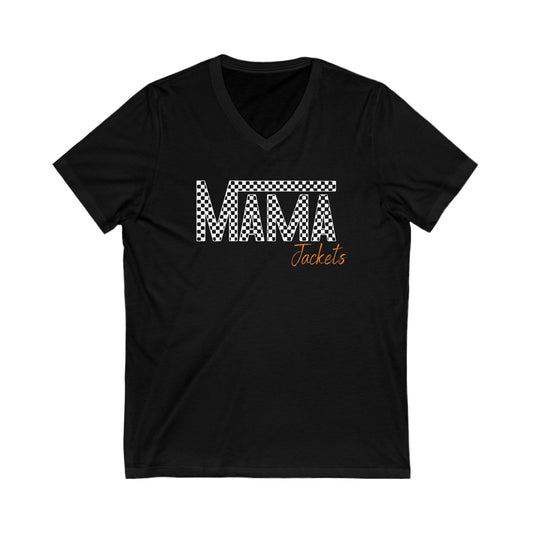 Jackets MAMA Unisex Jersey Short Sleeve V-Neck Tee