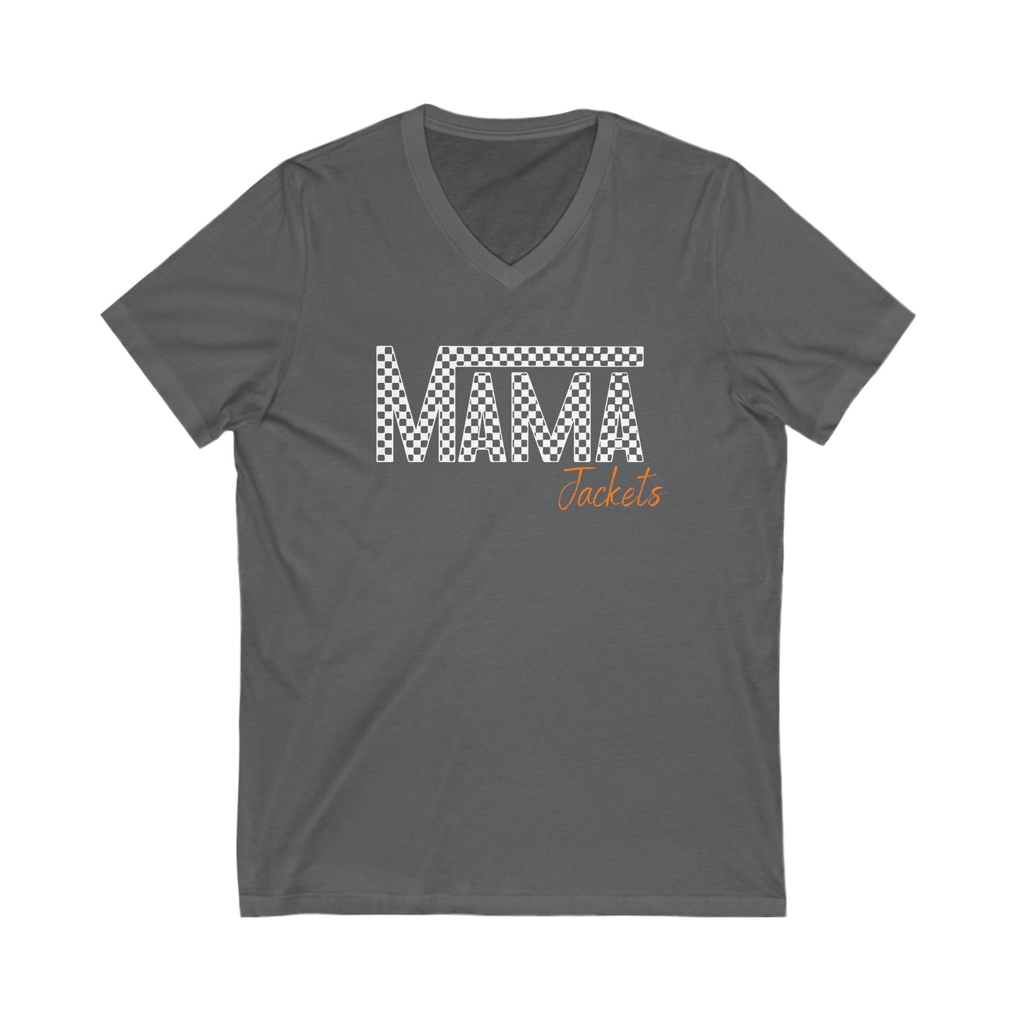 Jackets MAMA Unisex Jersey Short Sleeve V-Neck Tee