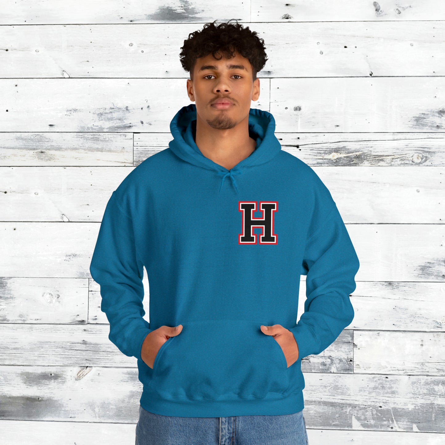 Heath Hawks - Southside Strong back Hoodie