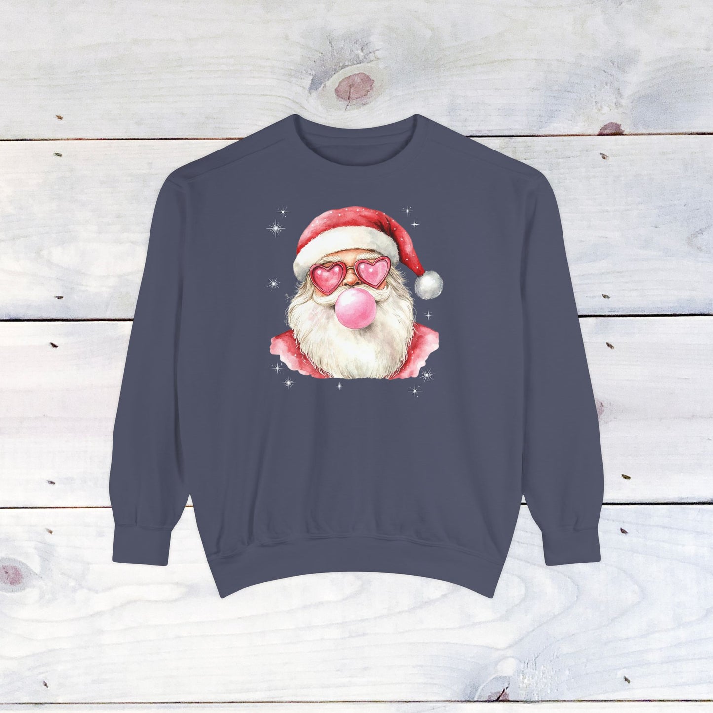 Bubble Gum Santa Comfort Colors Santa