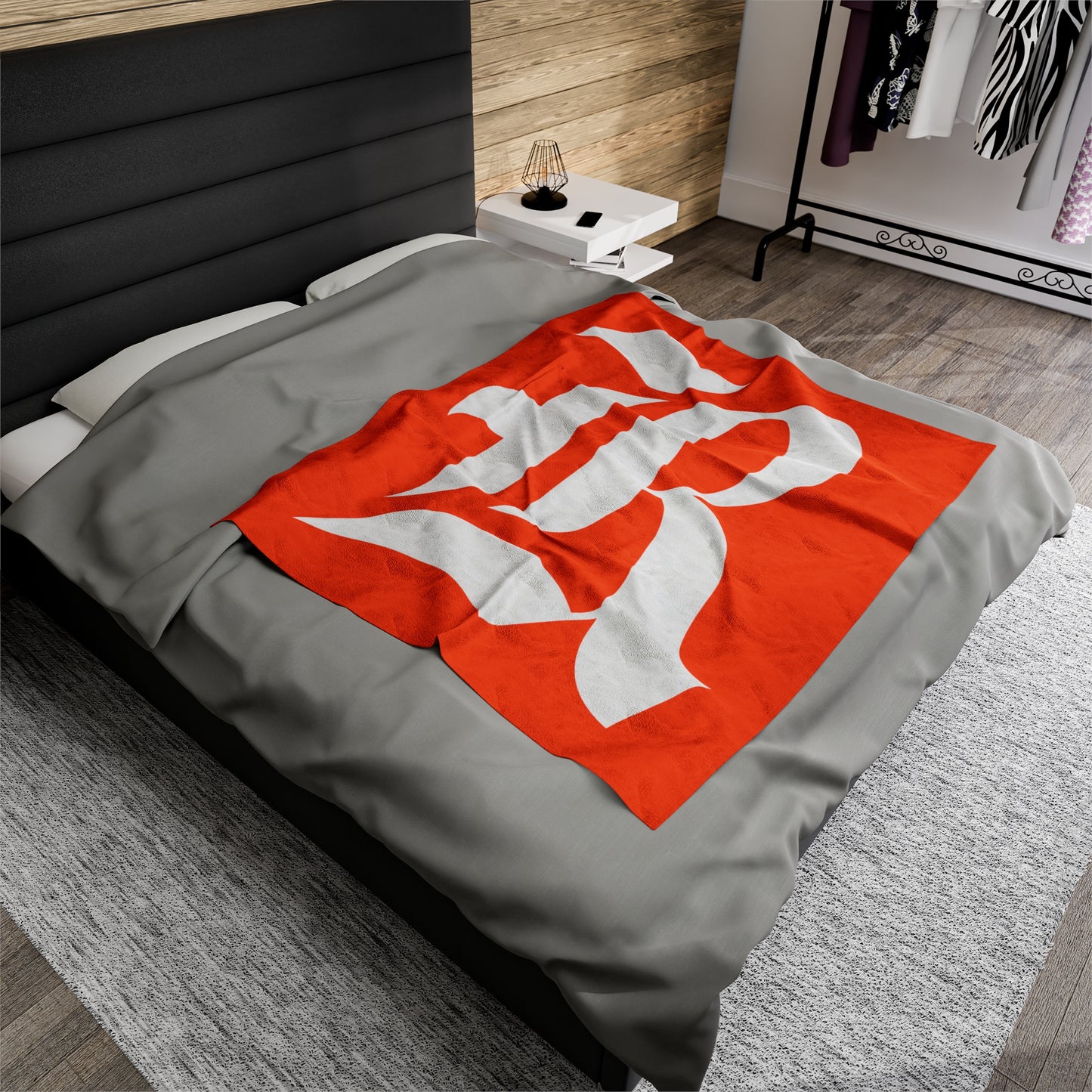Old School R Rockwall Blanket