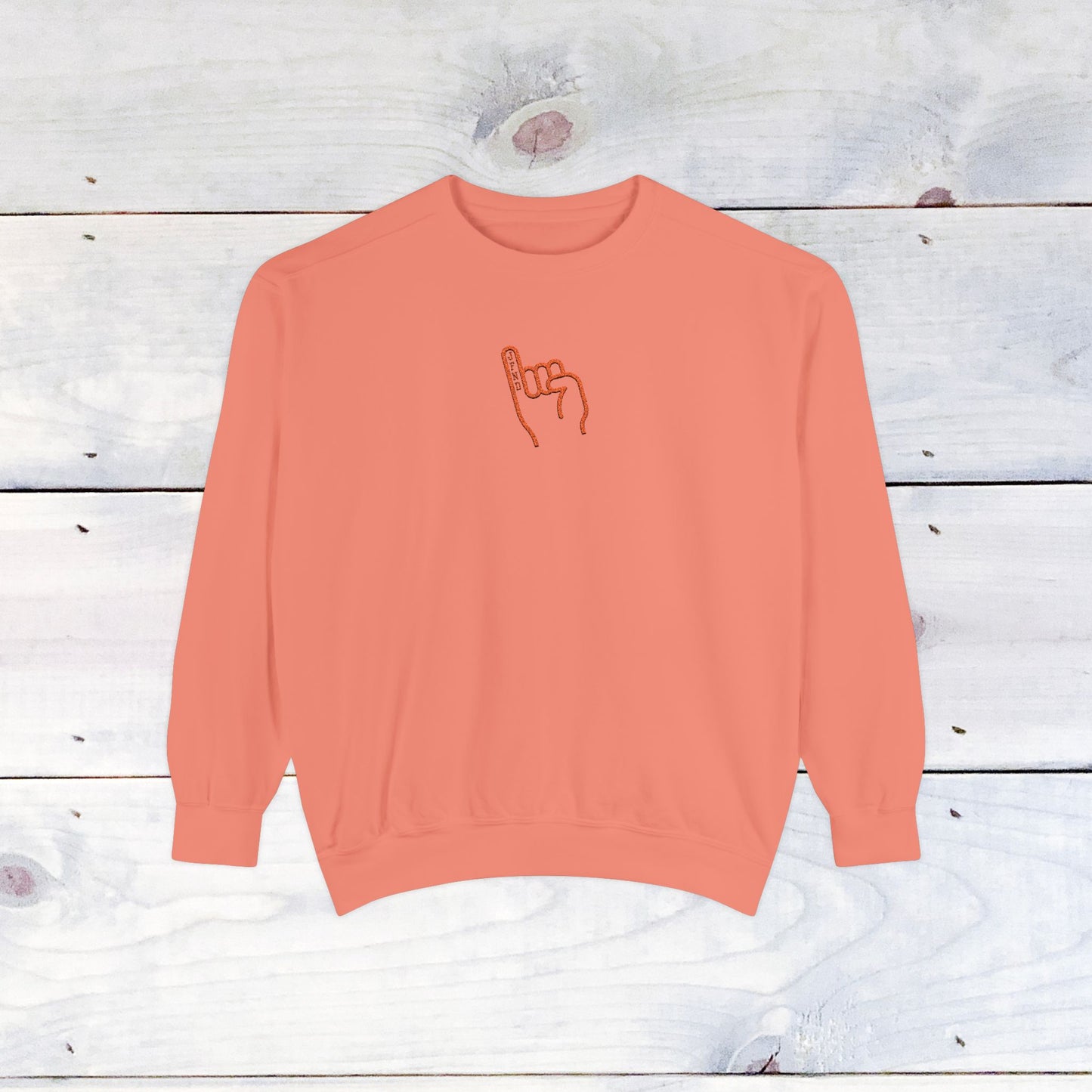 JFND Stingers Up Embroidery Unisex Comfort Colors Sweater