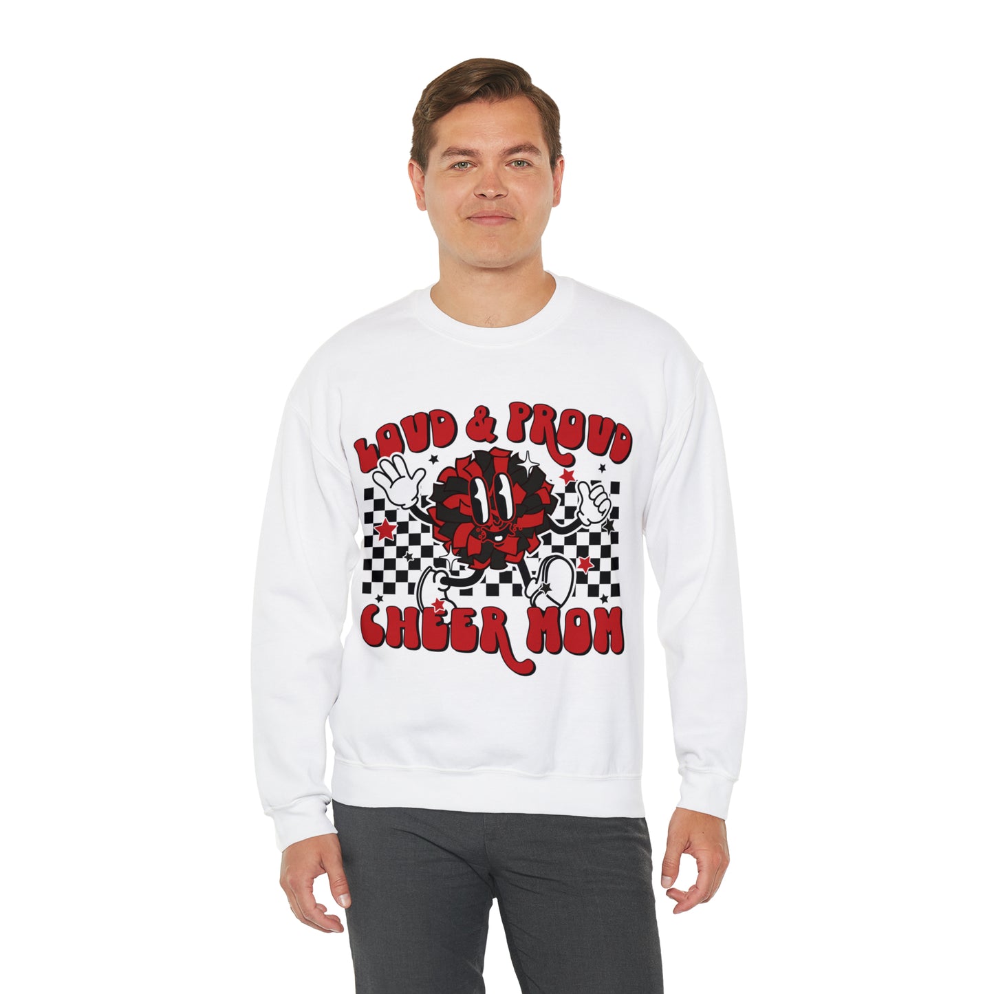 Loud & Proud Cheer Mom Sweater