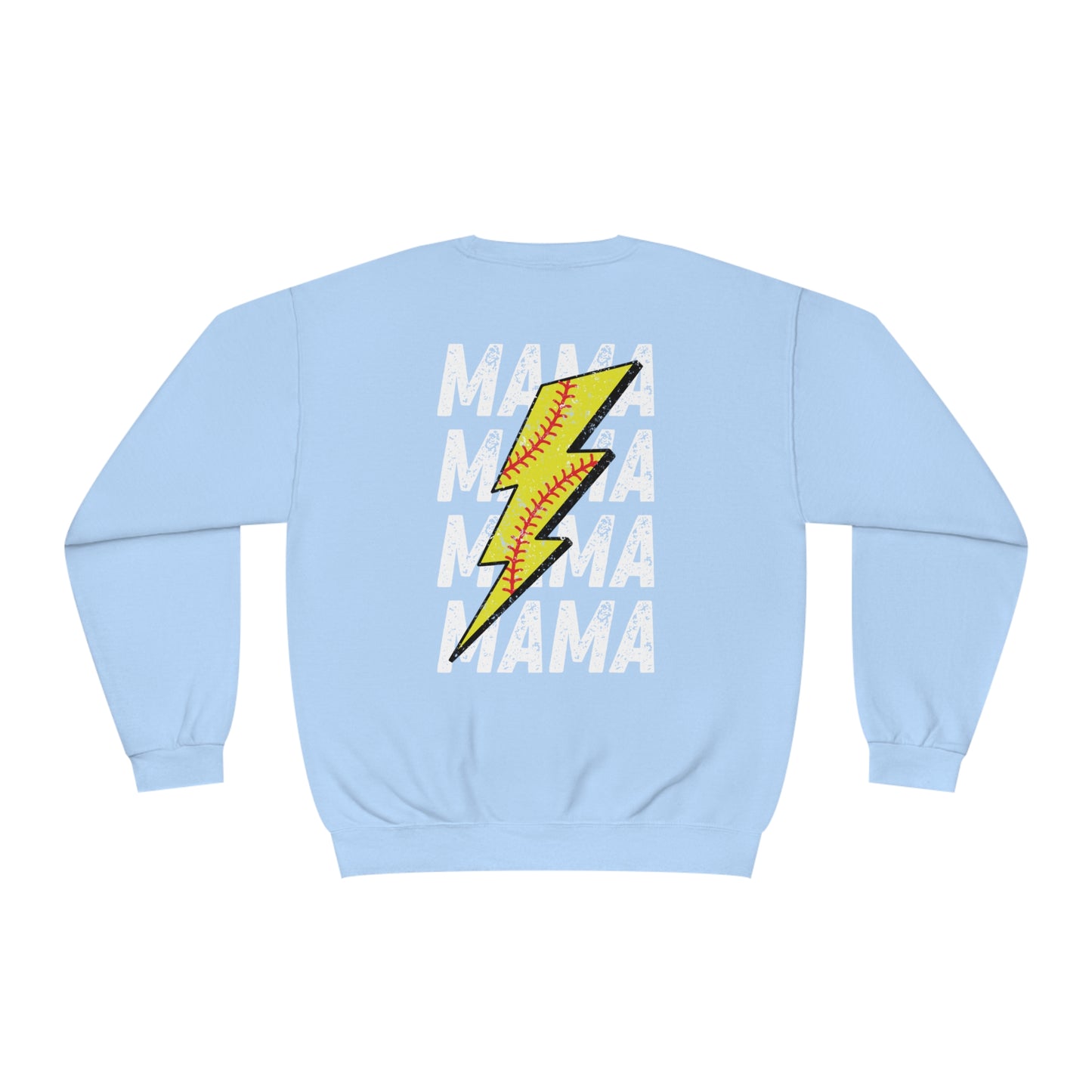 Softball Mama Sweater - White Text