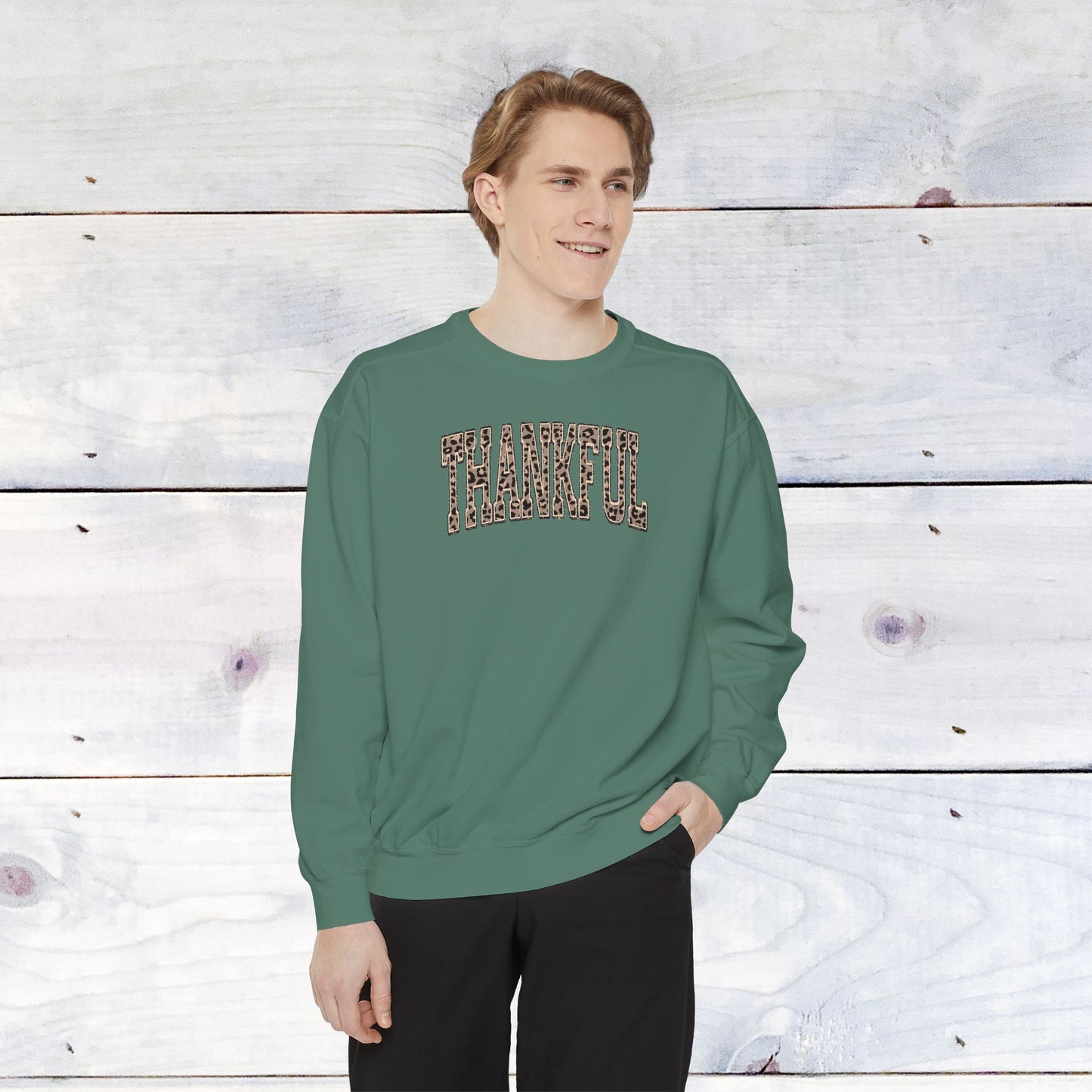 Thankful Unisex Comfort Colors Sweater
