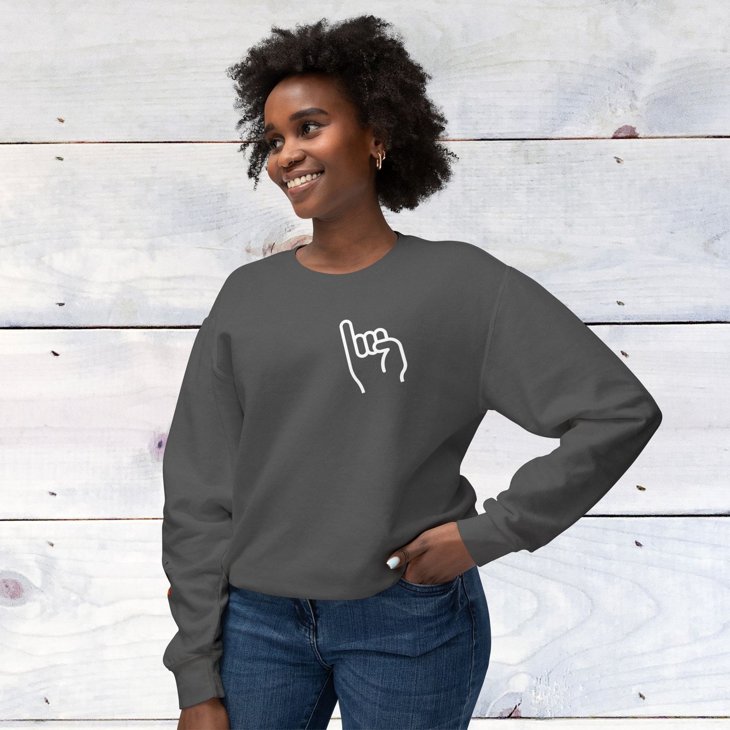 Fun Rockwall Fighting Jacket Lower Sleeve - Comfort Colors Sweater