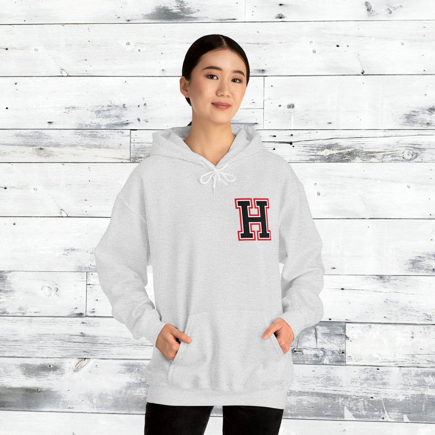 Heath Hawks - Southside Strong back Hoodie