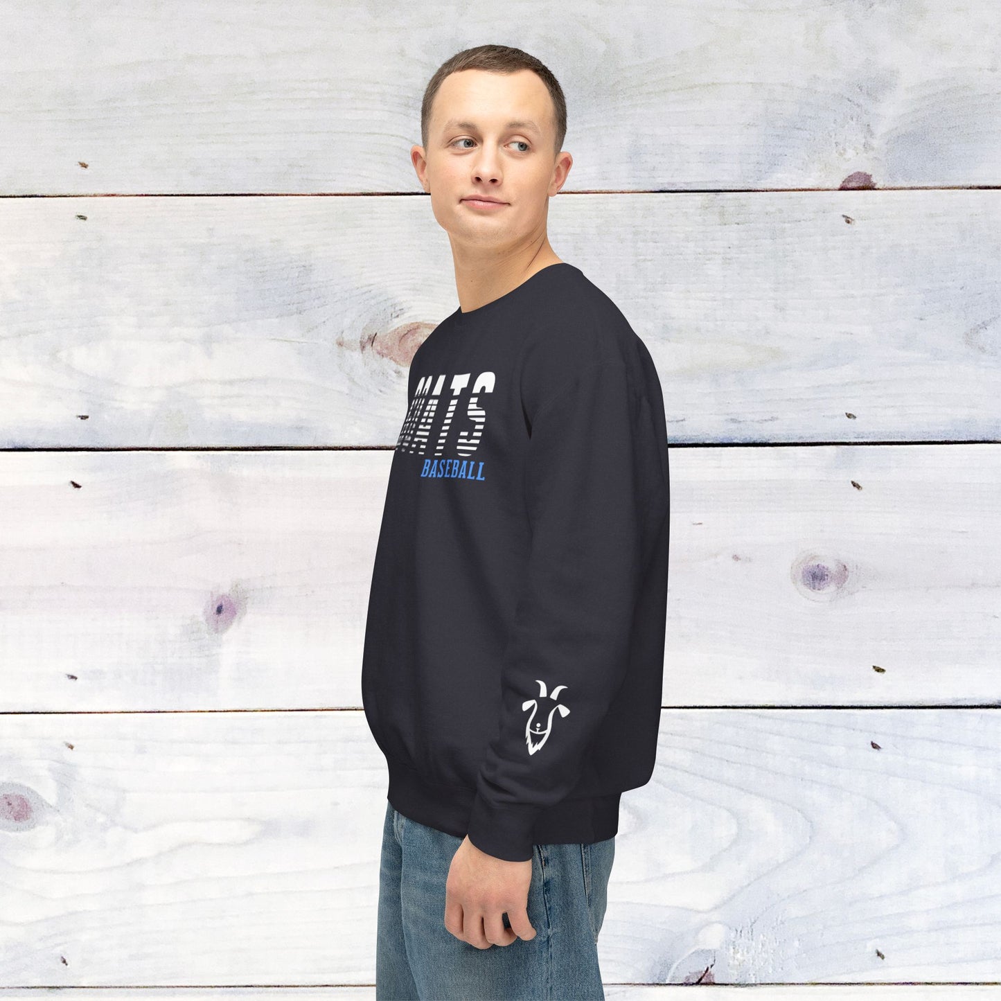 Custom GOATS  Baseball Comfort Colors Sweater