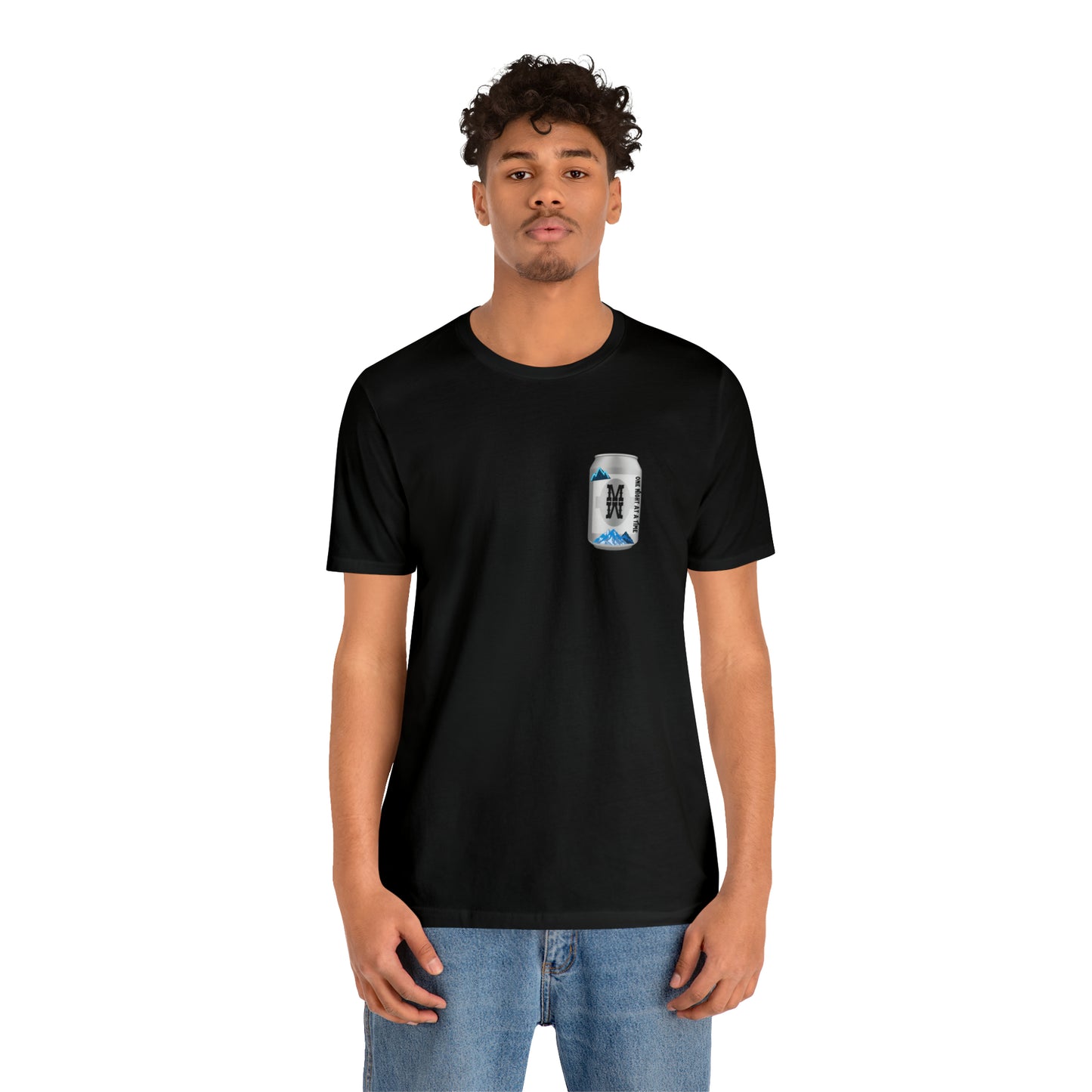 Wallen Tour Shirt - Beer Can Front, Country A$$ Sh*t Back  Unisex T-shirt, White Text