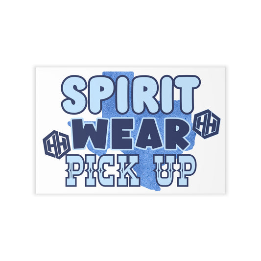 Spirit Wear Pick Up Wall Decals Hamm 18x12