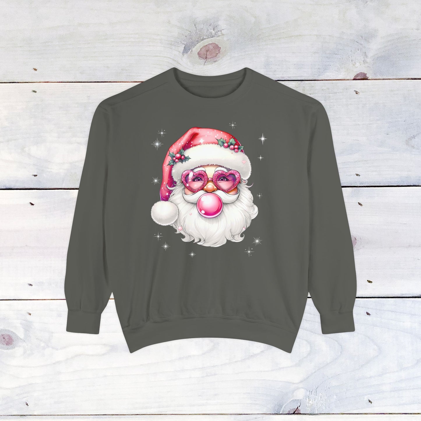 Girly Pop Santa Comfort Colors