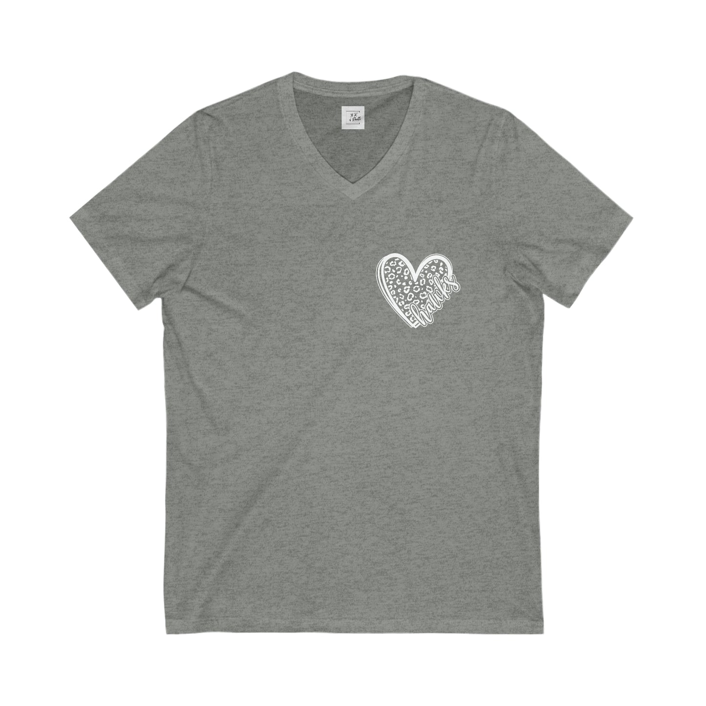 Hawks Heart V Neck