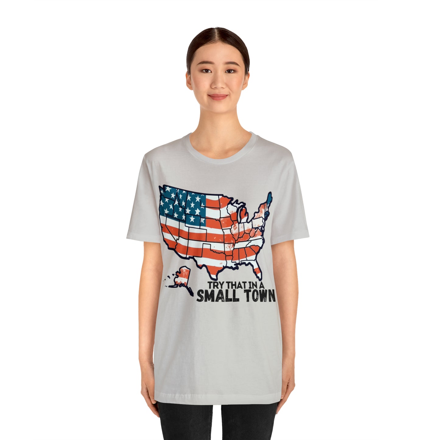 Try That in a Small Town - America Front Graphic - Aldean - Unisex Classic T-Shirt
