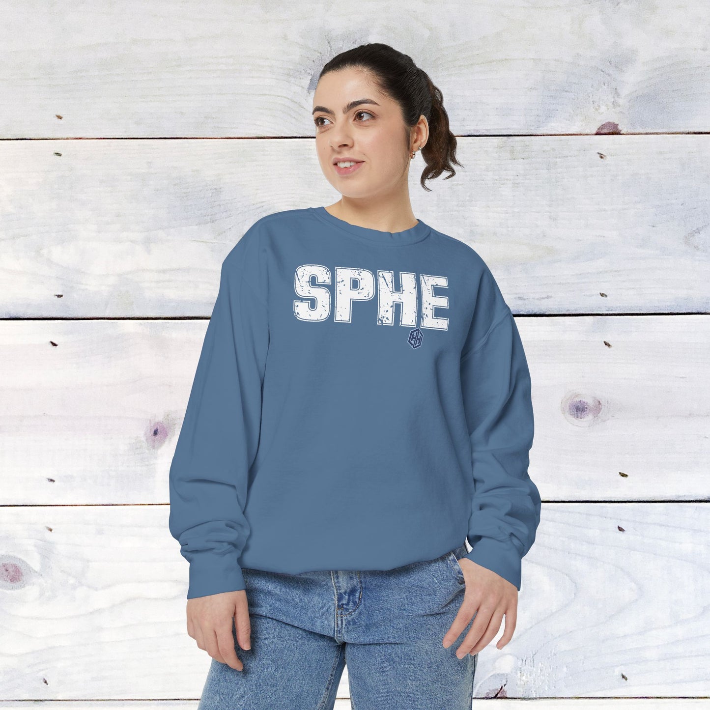SPHE Deep in the Heart Back Comfort Colors Sweater