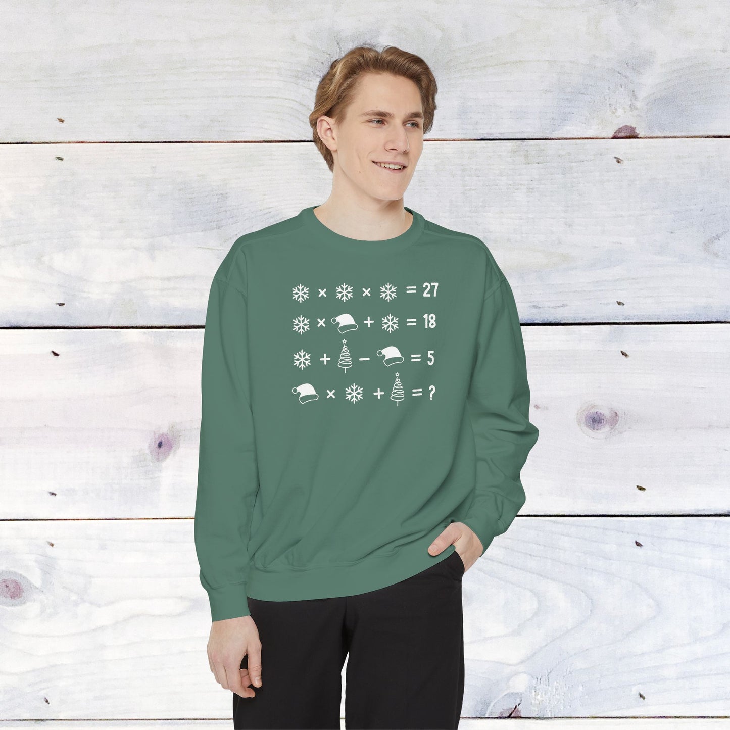 Math Teacher Comfort Colors Sweater