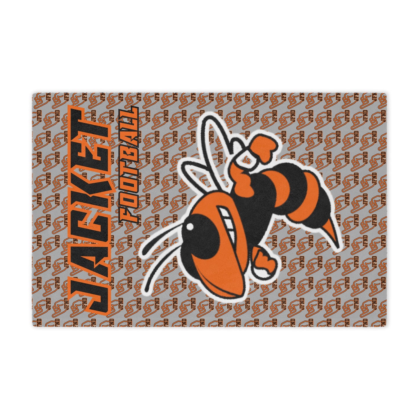 Jacket Football  Minky Blanket