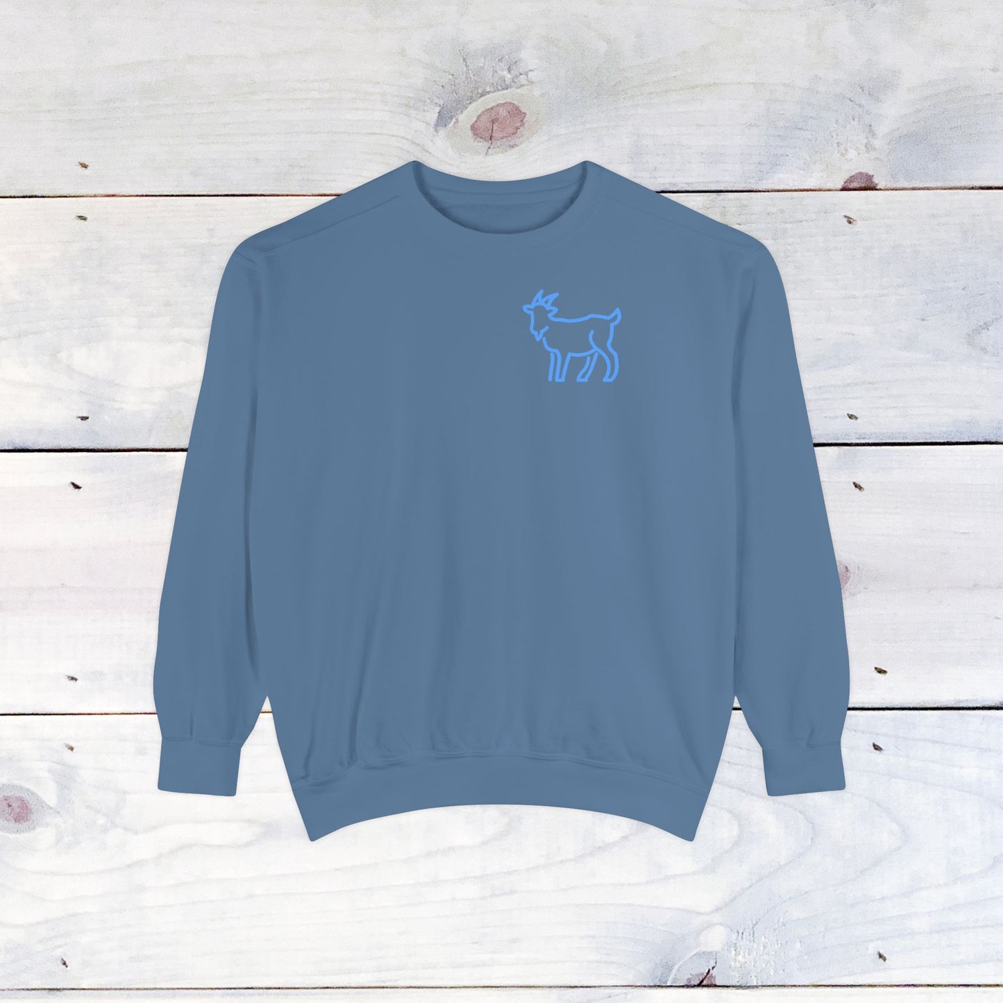 Custom Goats Comfort Color Sweatshirt