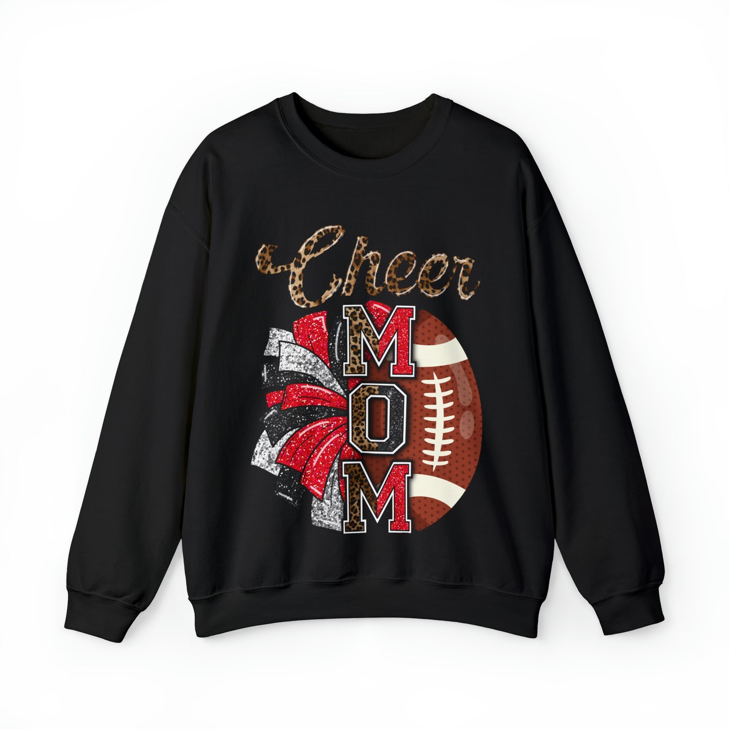 Cheer Mom Glitz Front Sweater