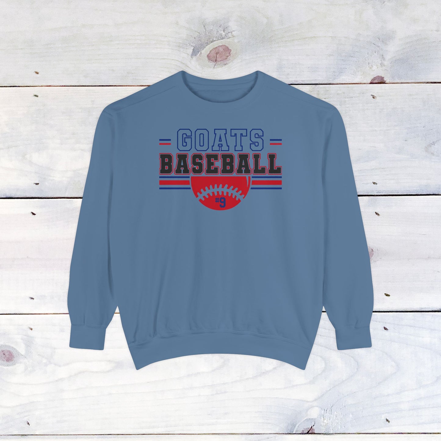 GOATS Baseball Custom Comfort Colors Sweater