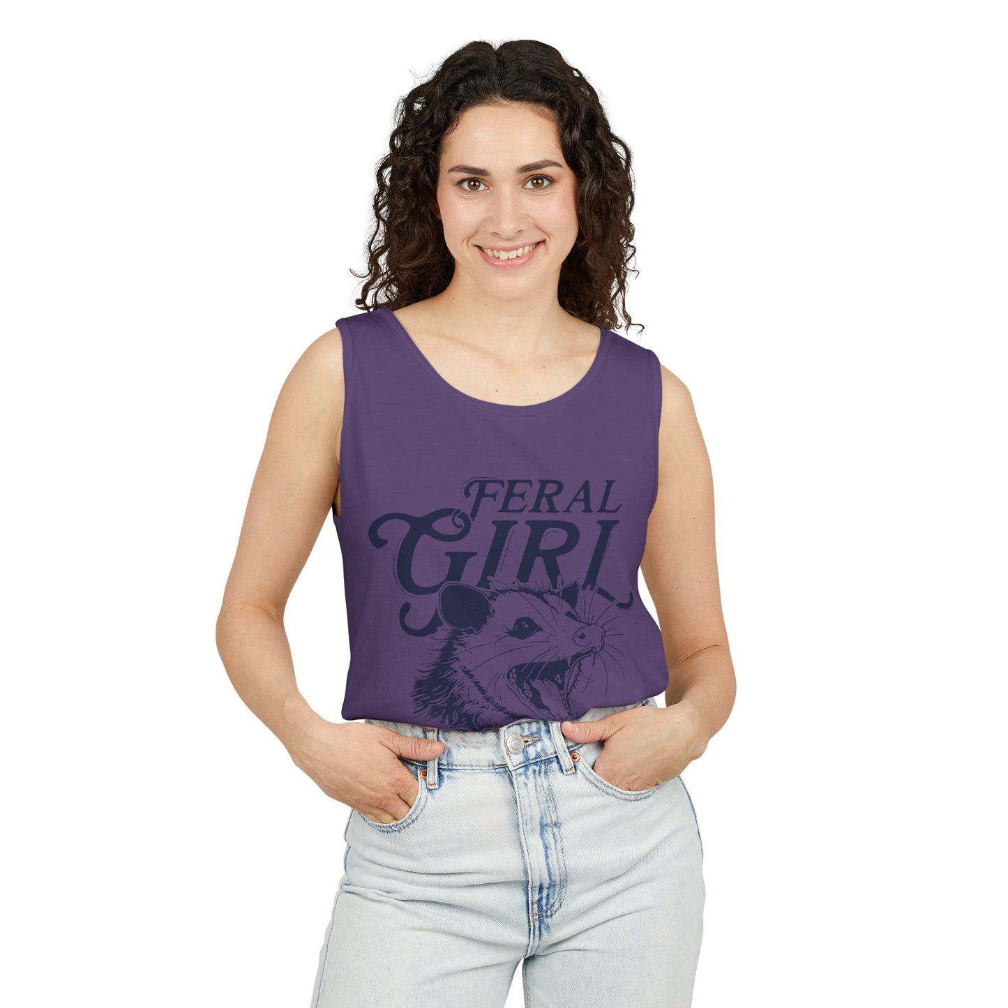 Feral Girl Summer Tank - Comfort Colors