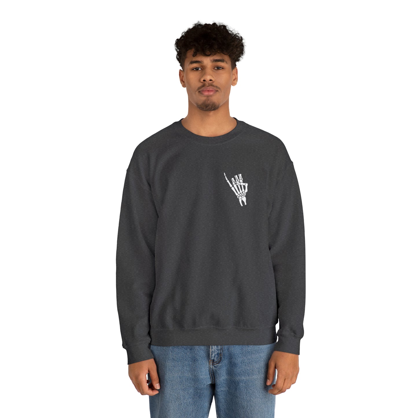Skelly Stingers Up and Rockwall Back Sweater