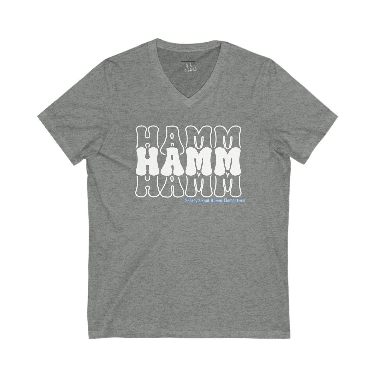HAMM repeat Unisex V-Neck Tee