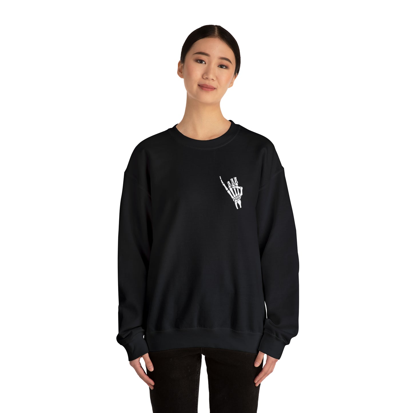 Skelly Stingers Up and Rockwall Back Sweater