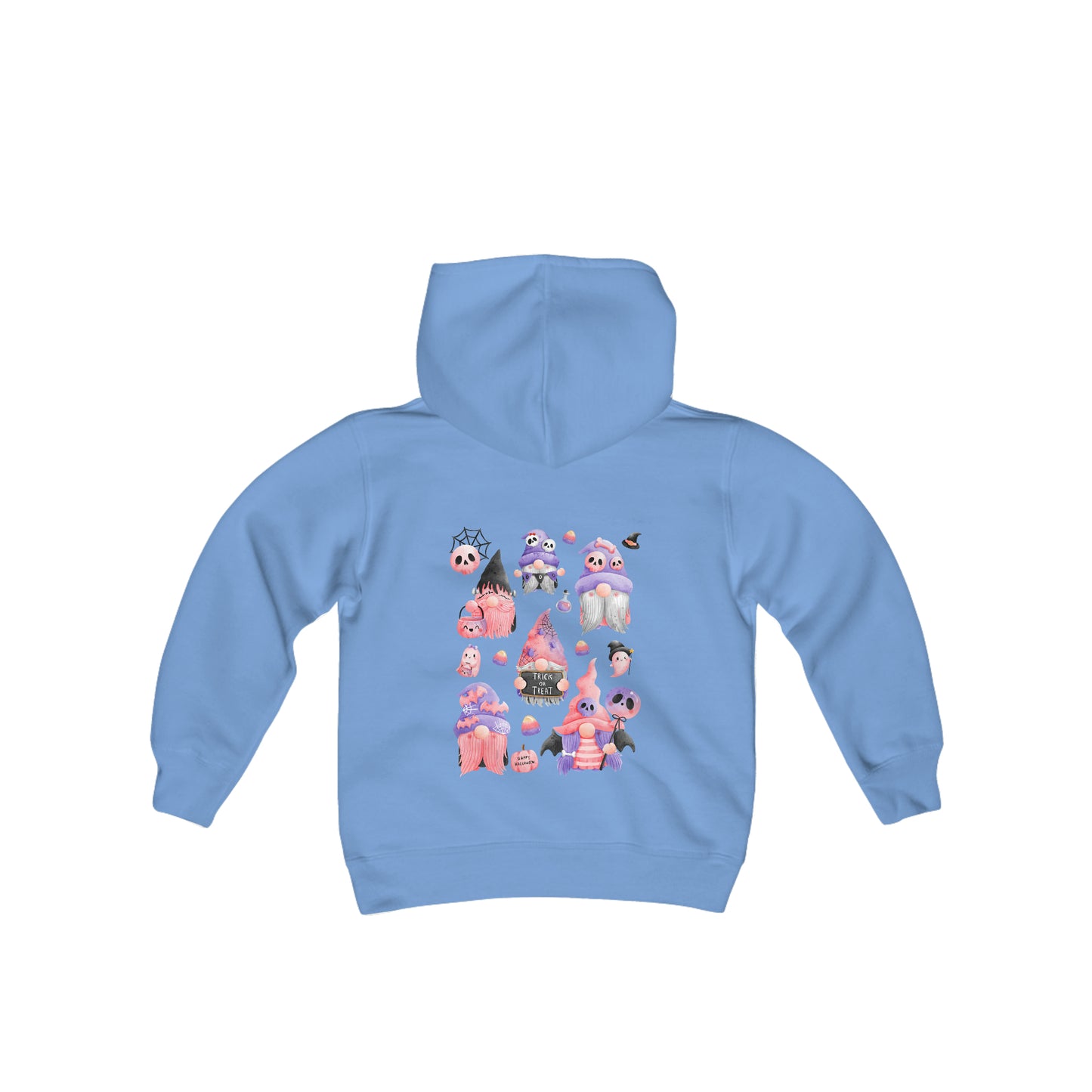 Youth Gnome Halloween Pink/Purple Hoodie version 2