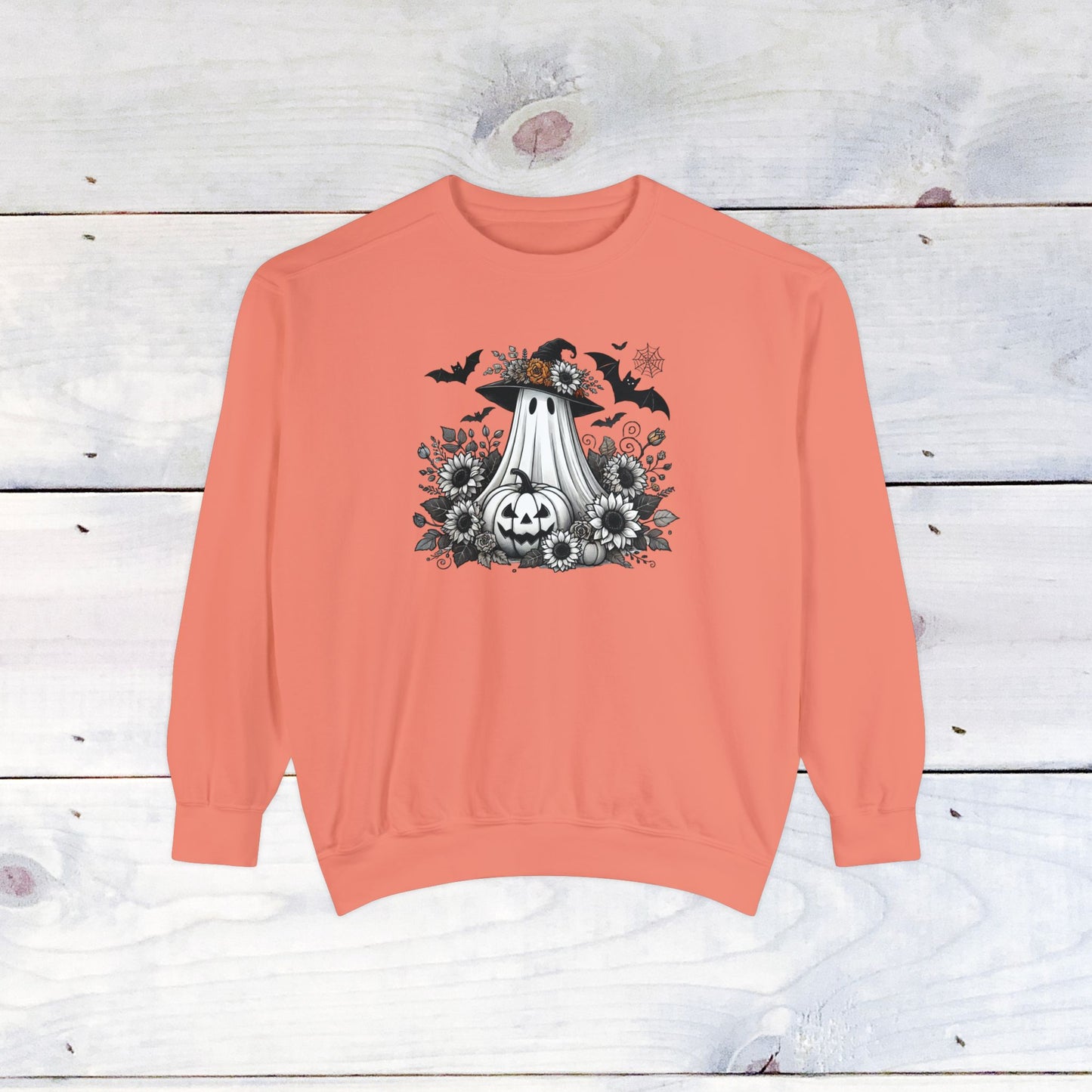 Groovy Ghost Comfort Colors Sweater