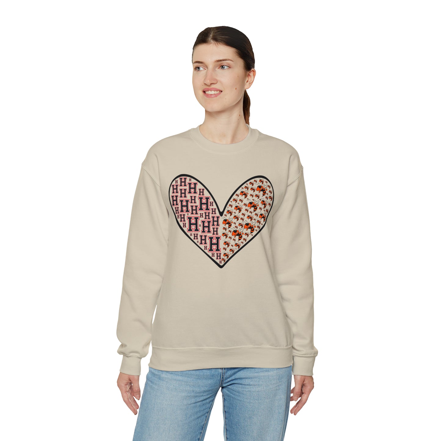 Jackets Hawks Heart Sweater
