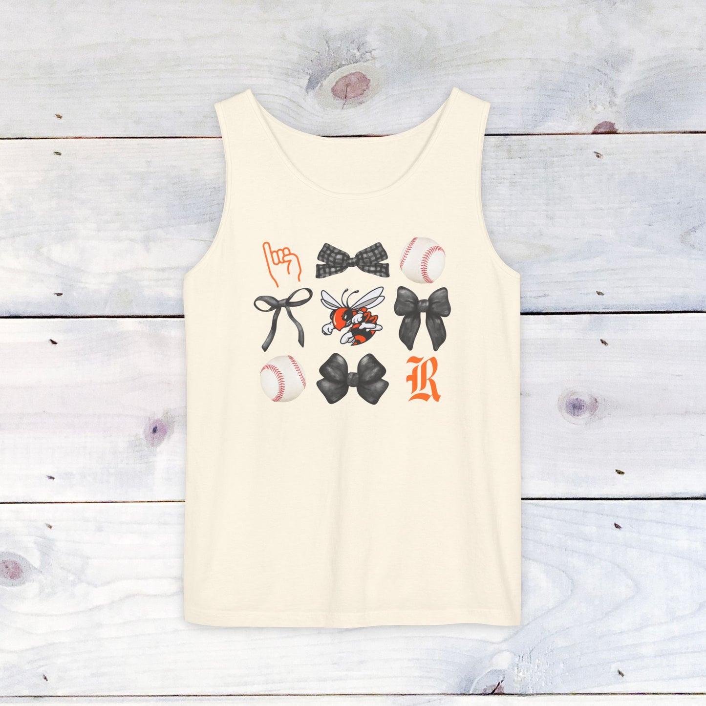 Jacket Baseball Grid Comfort Colors Tank Top