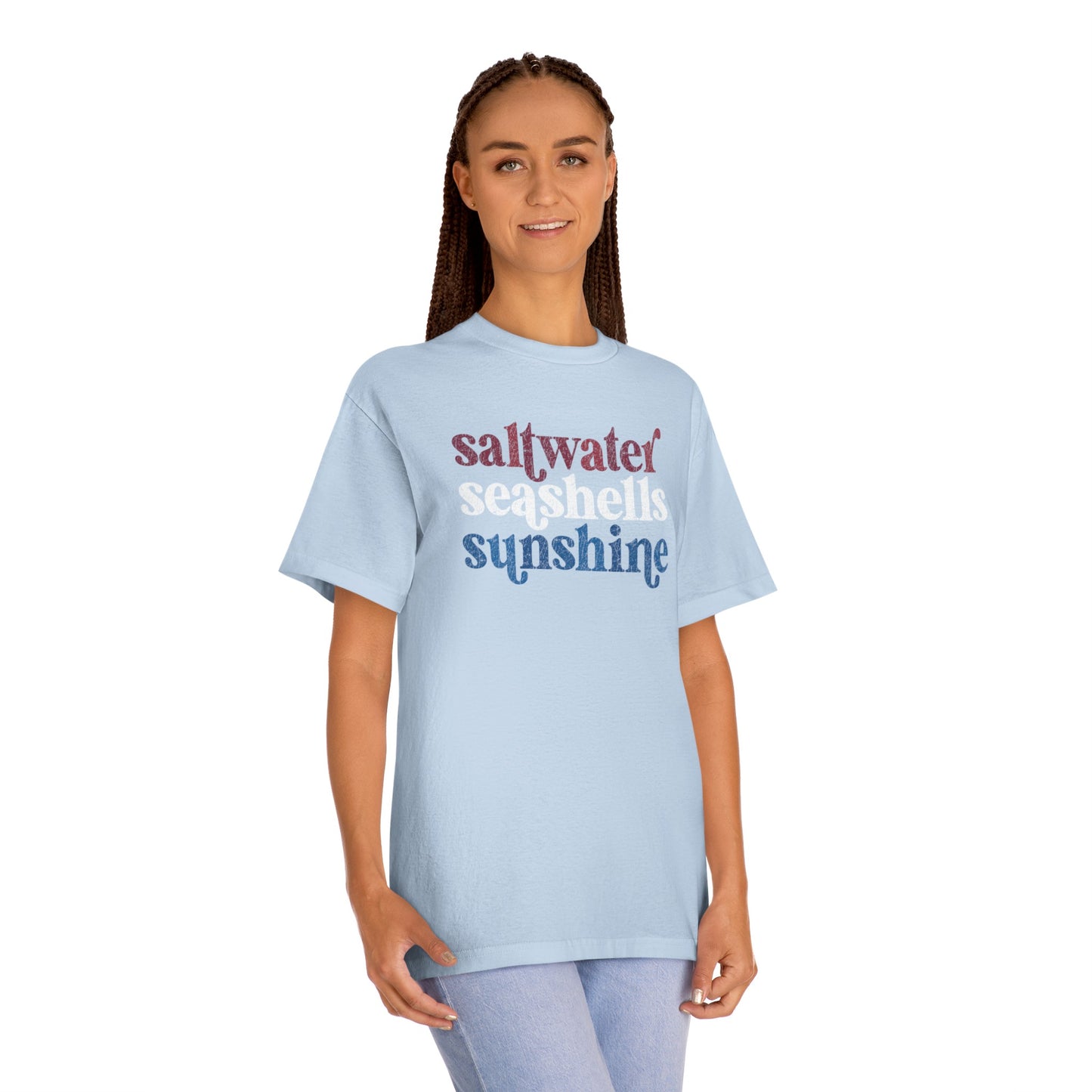 Saltwater, Seashells, Sunshine RWB T-Shirt