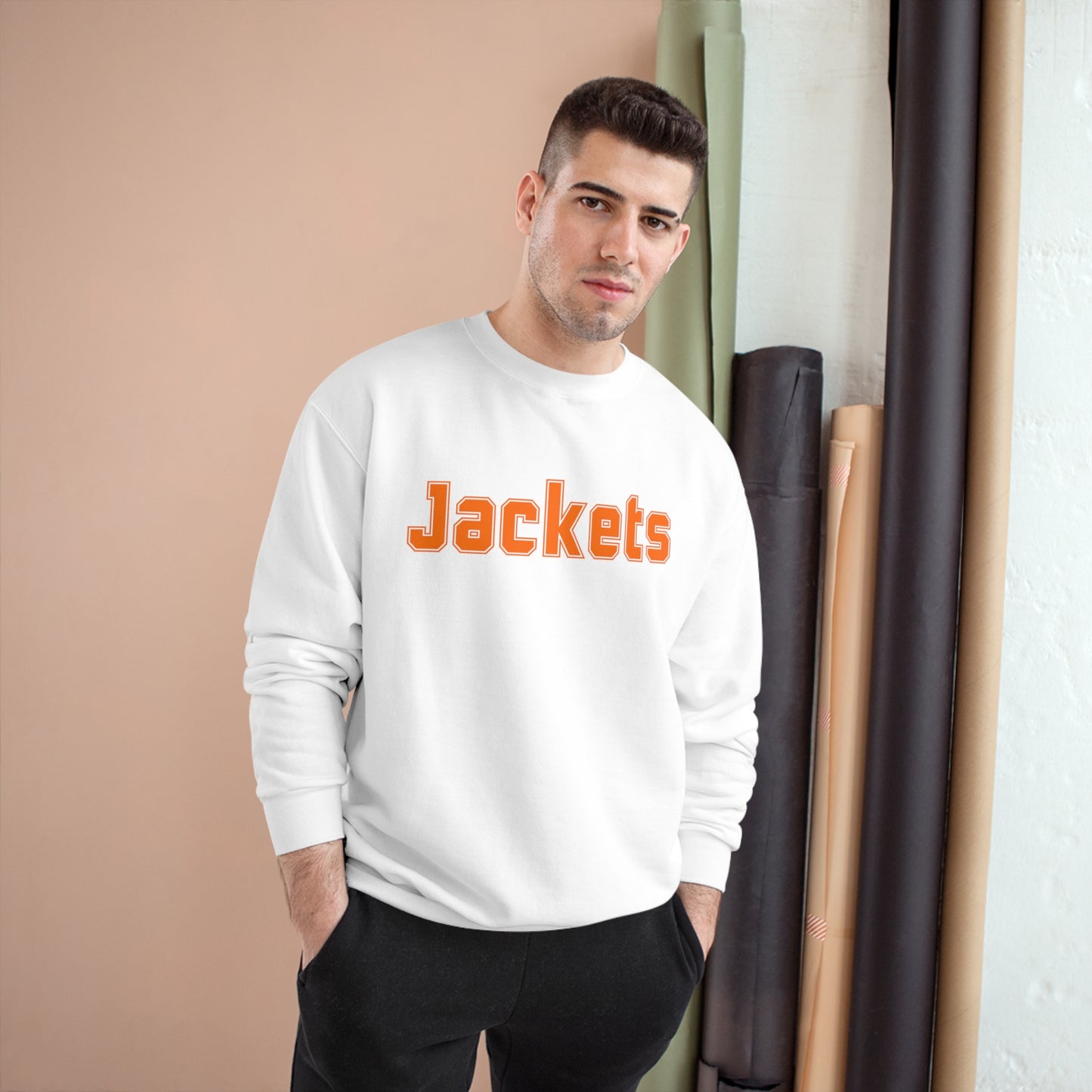 Jackets Orange Varsity Champion Sweatshirt