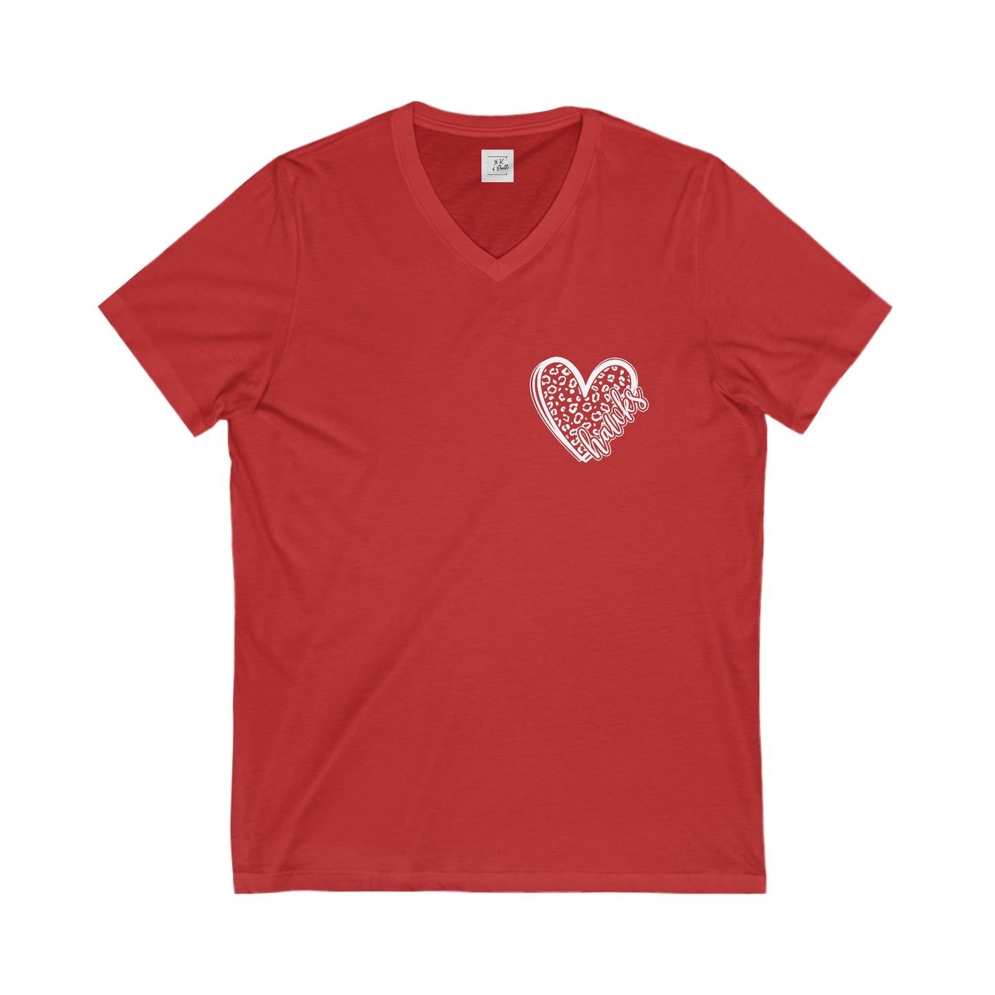 Hawks Heart V Neck