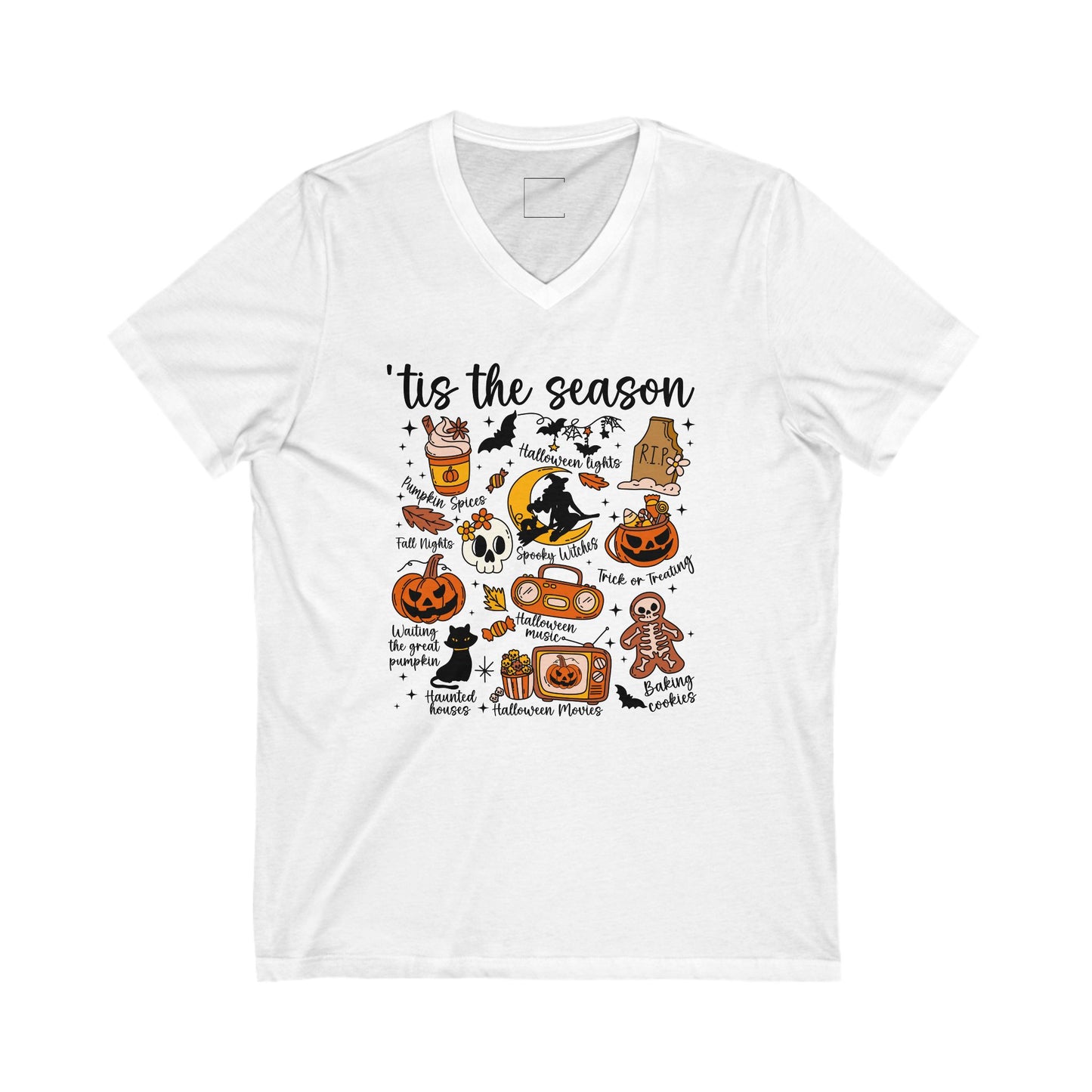 Spooky Season Unisex V Neck