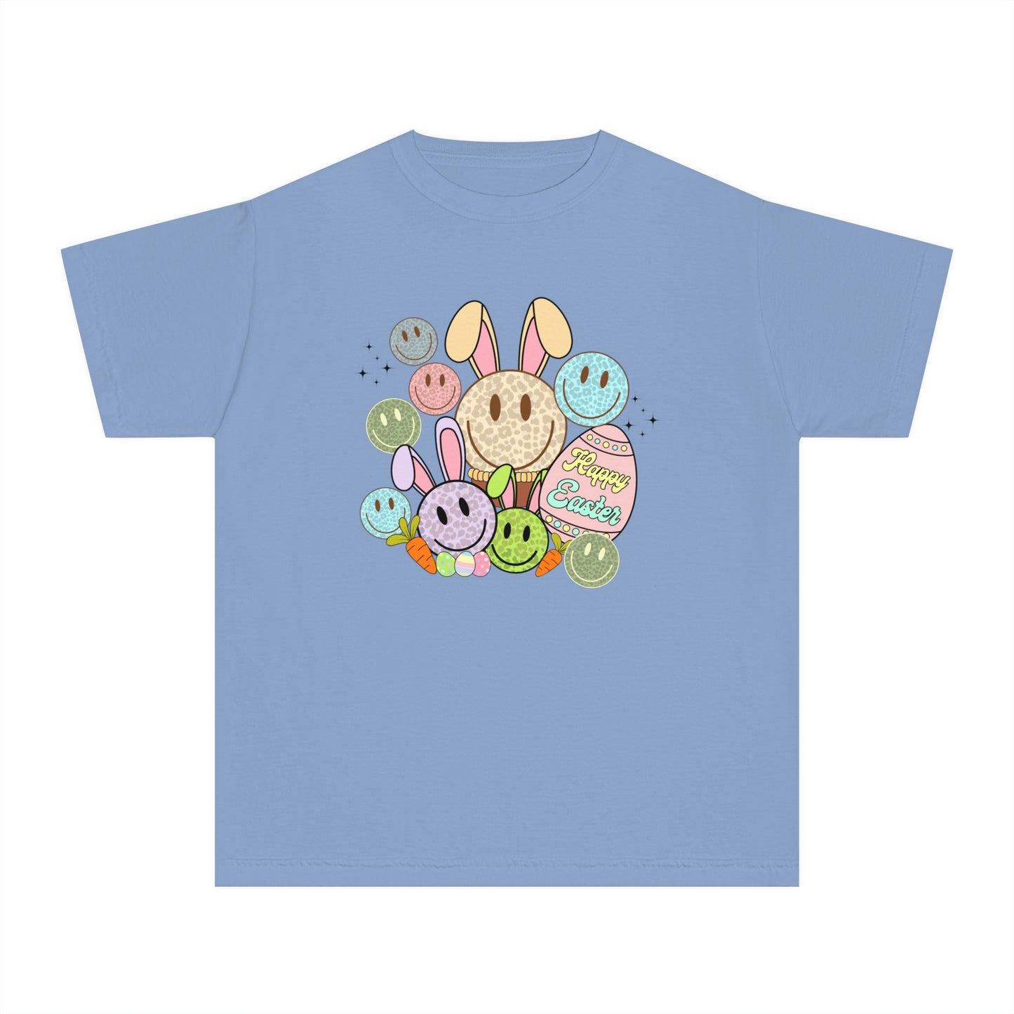 Funky Easter Youth Comfort Colors Tee