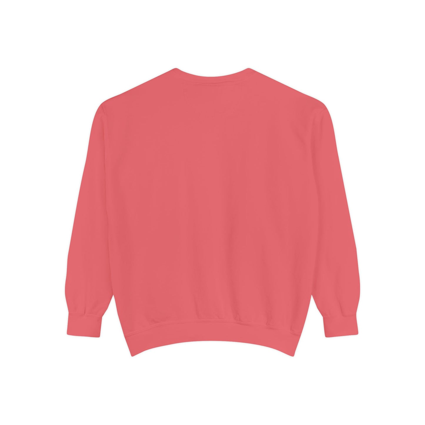 Red Alphabet I love you Adult Comfort Colors Sweatshirt