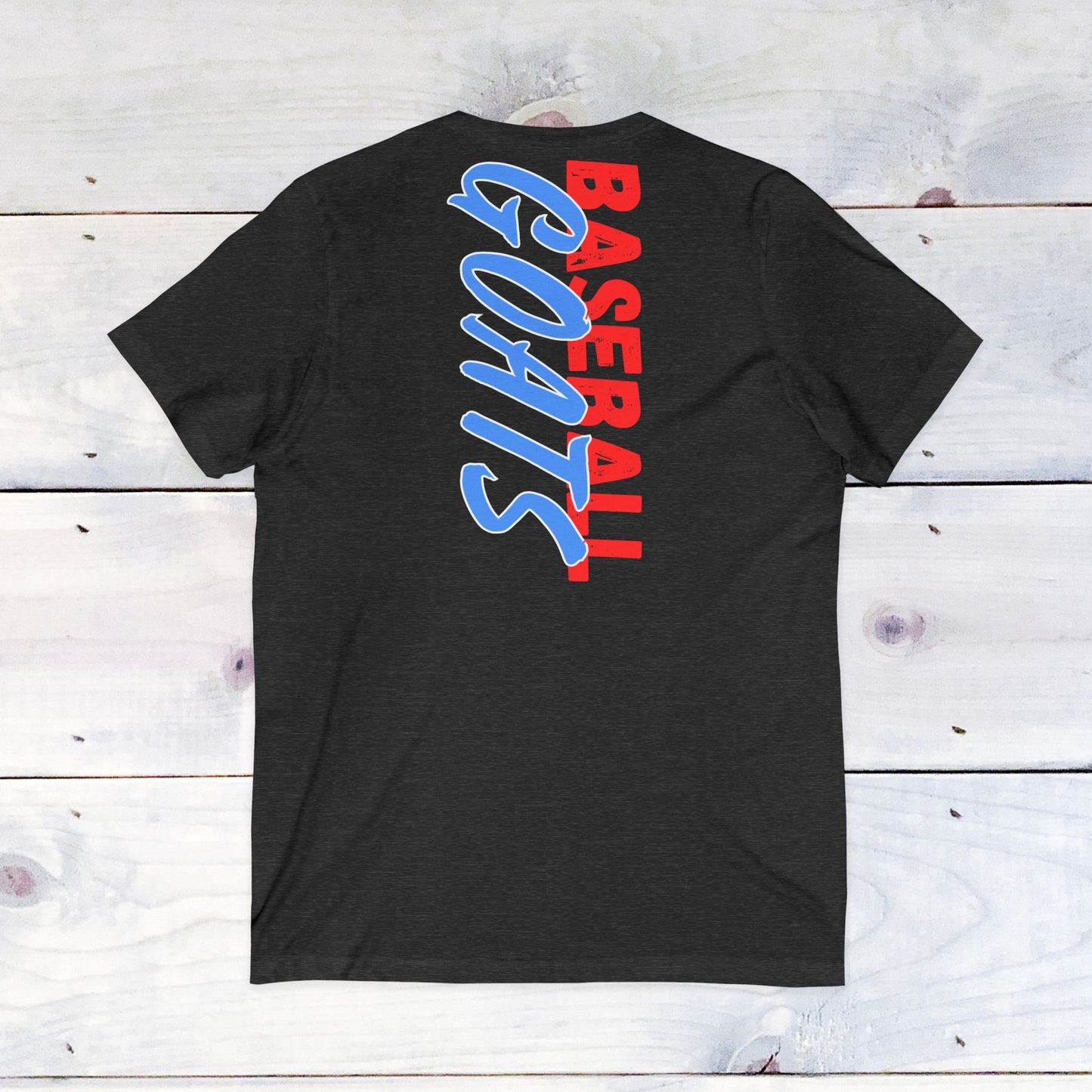 Goats Baseball Unisex V-Neck Tee
