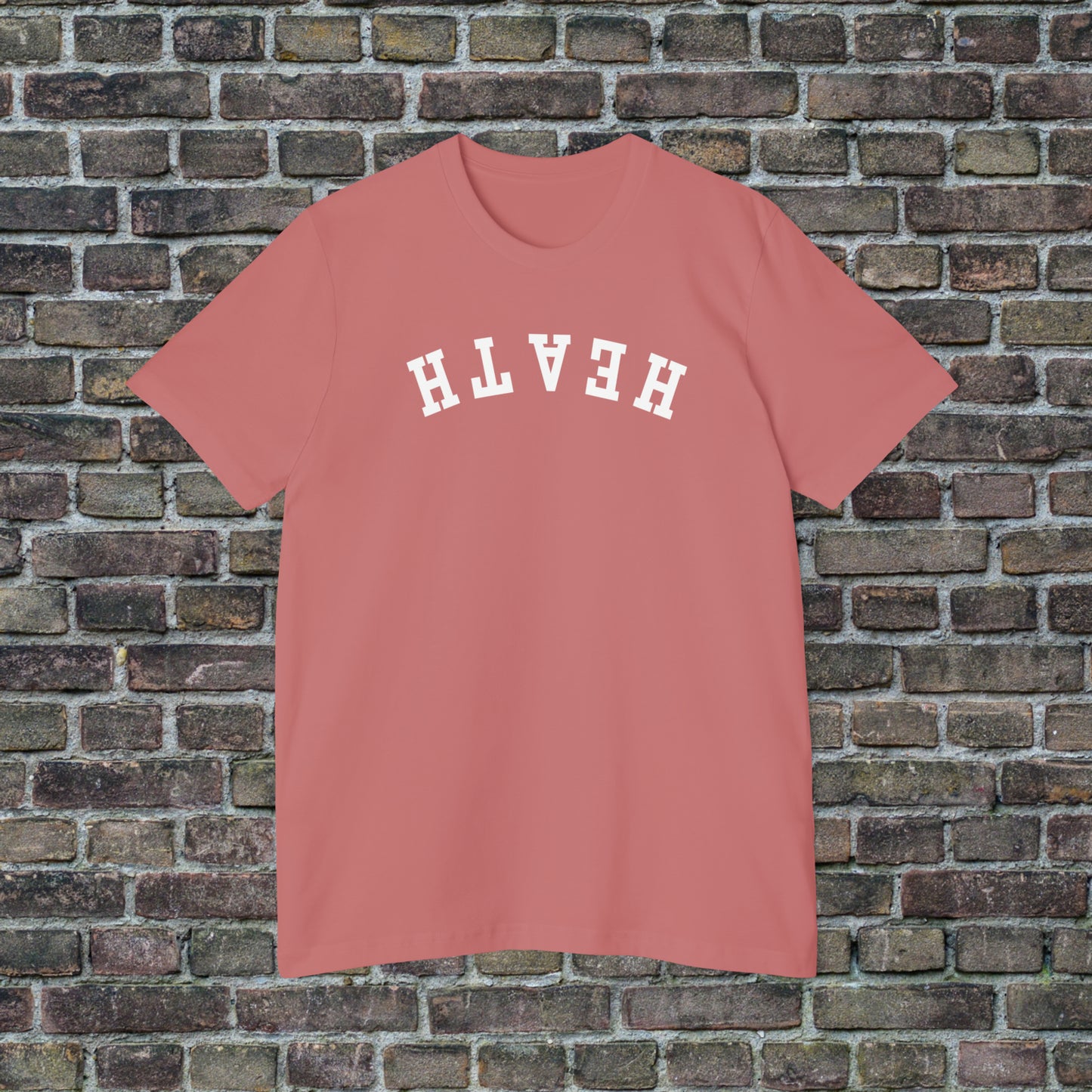 Upside down solid Heath T- Shirt