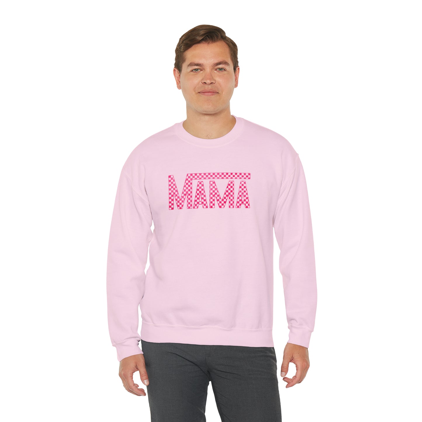 Pink Mama Checkered Sweater