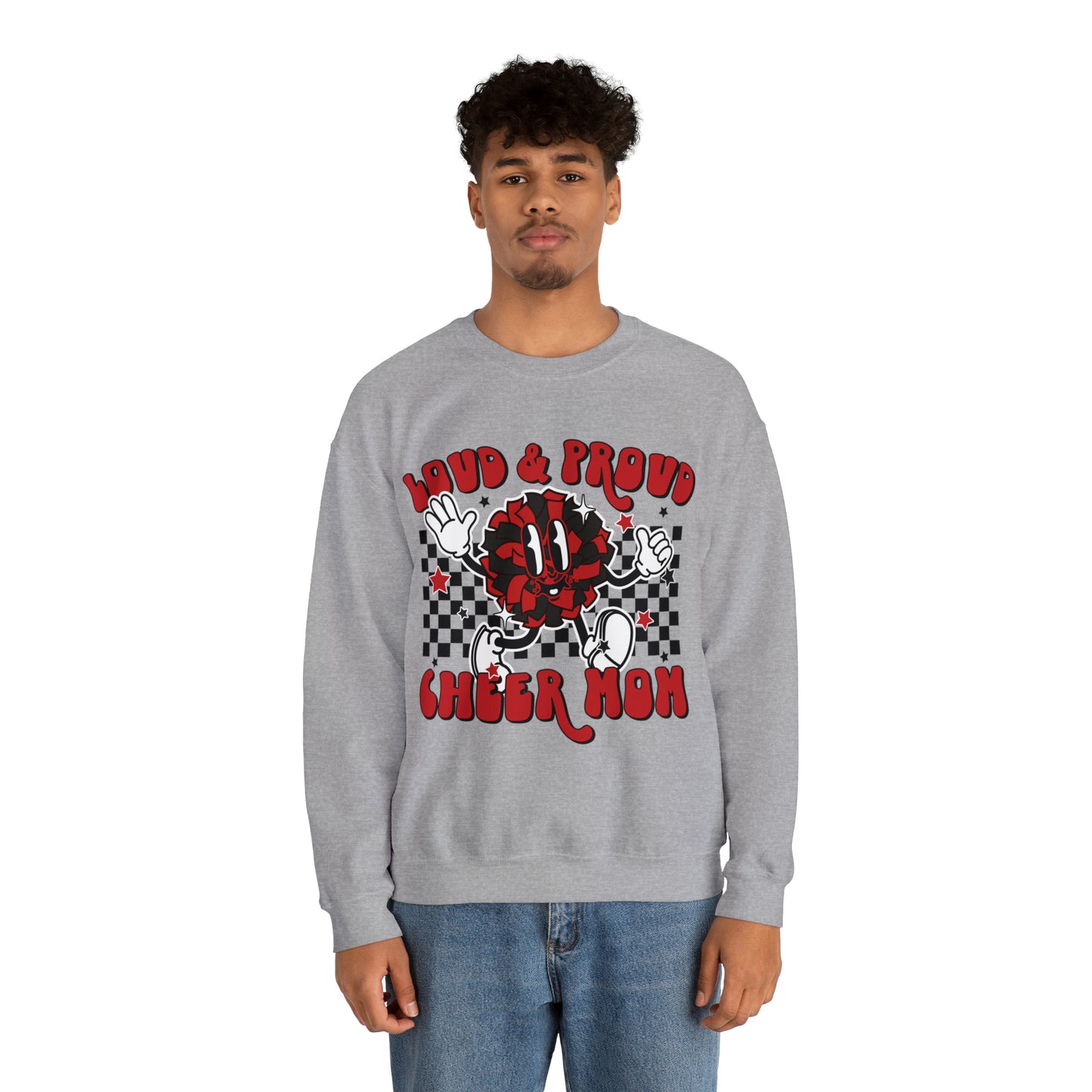 Loud & Proud Cheer Mom Sweater