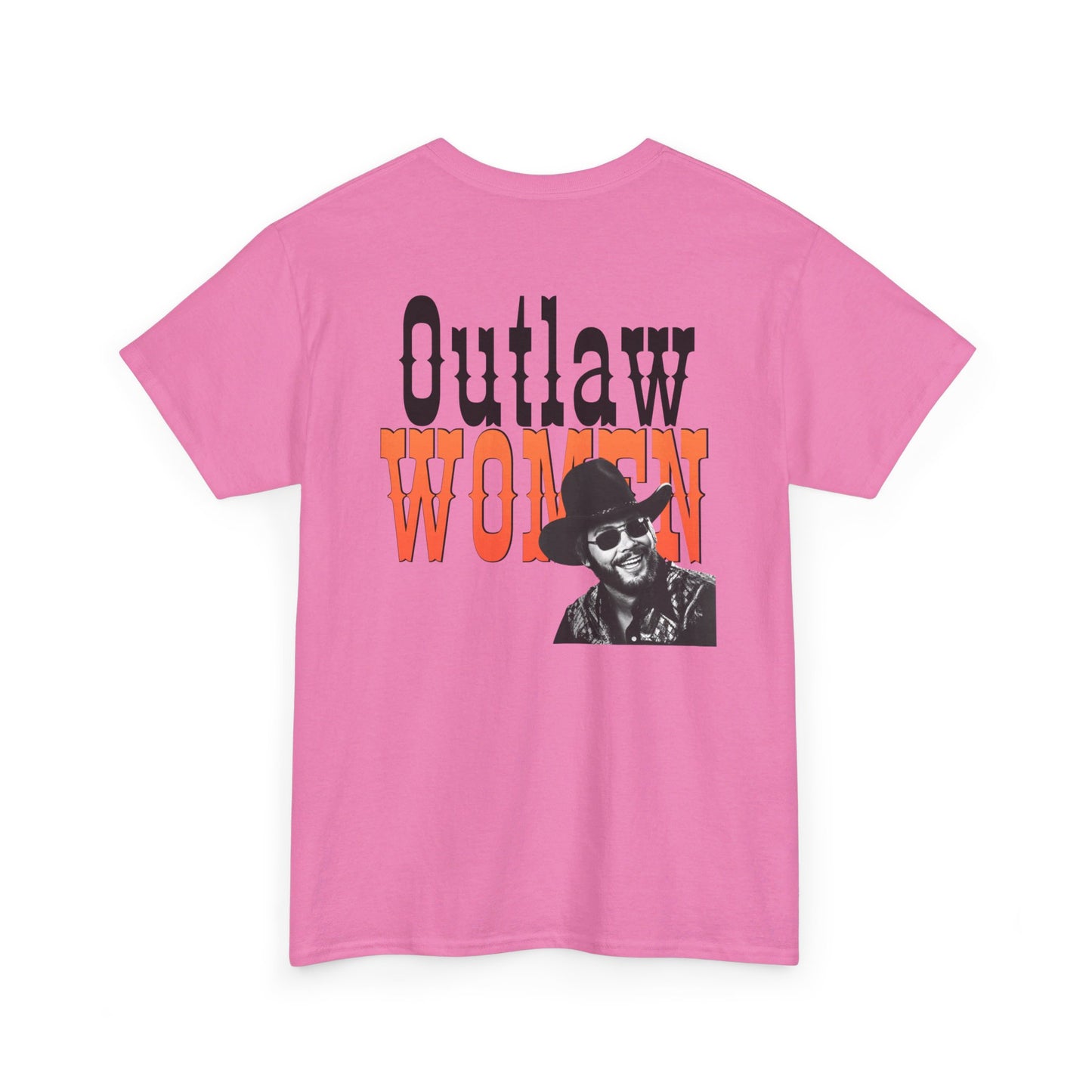 Hank Outlaw Women Unisex Cotton Tee