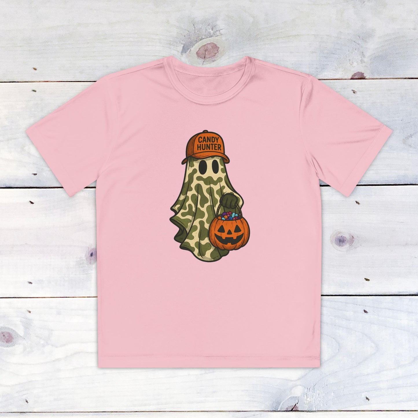 Candy Hunter Youth Sport-Tek Shirt