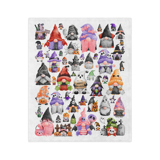 The Gnome Halloween Blanket