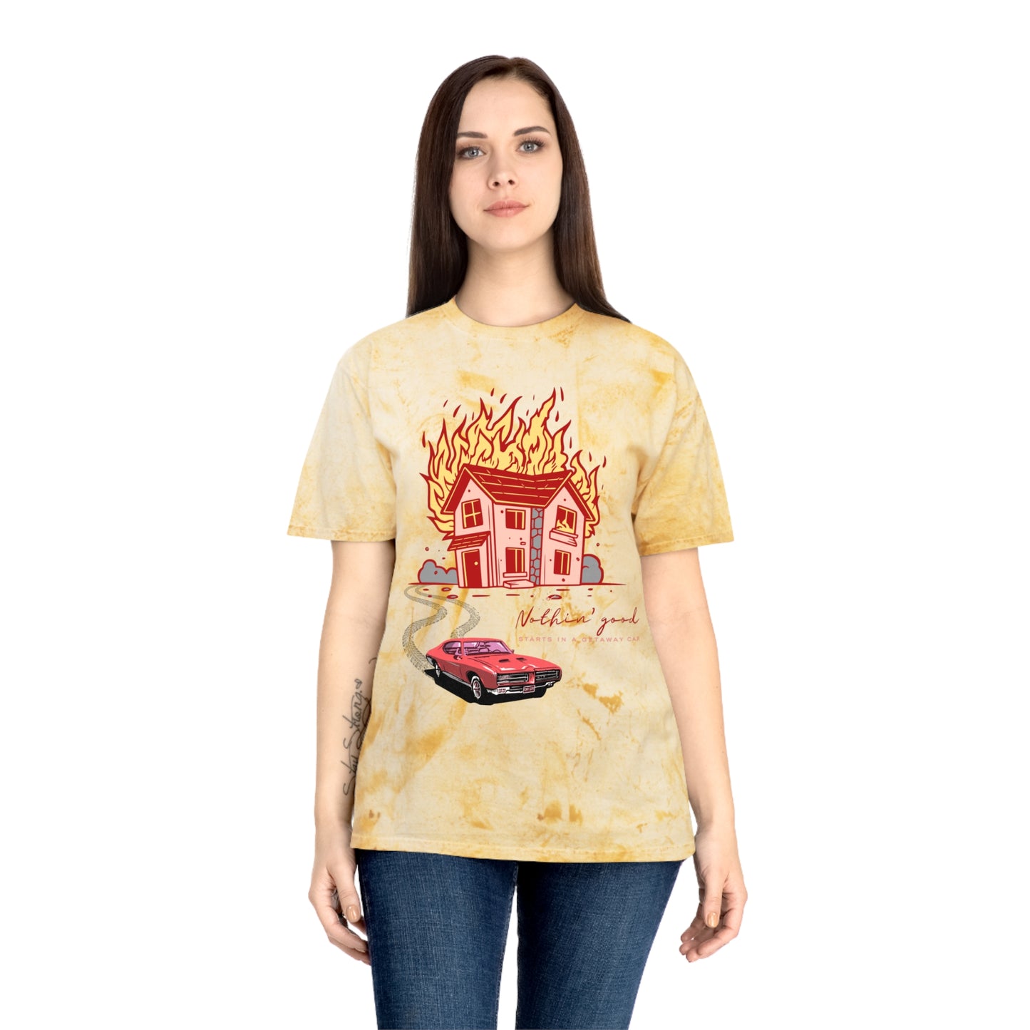 House on Fire, Getaway Car - Comfort Colors Shirt