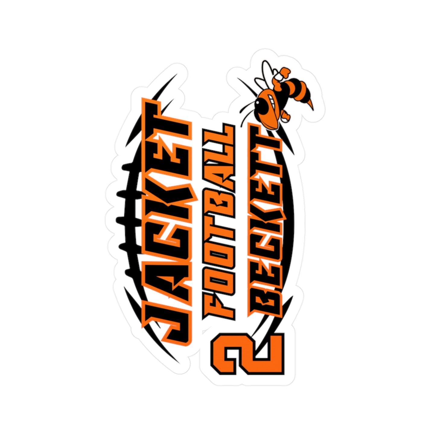 Backett Custom Jackets Sticker