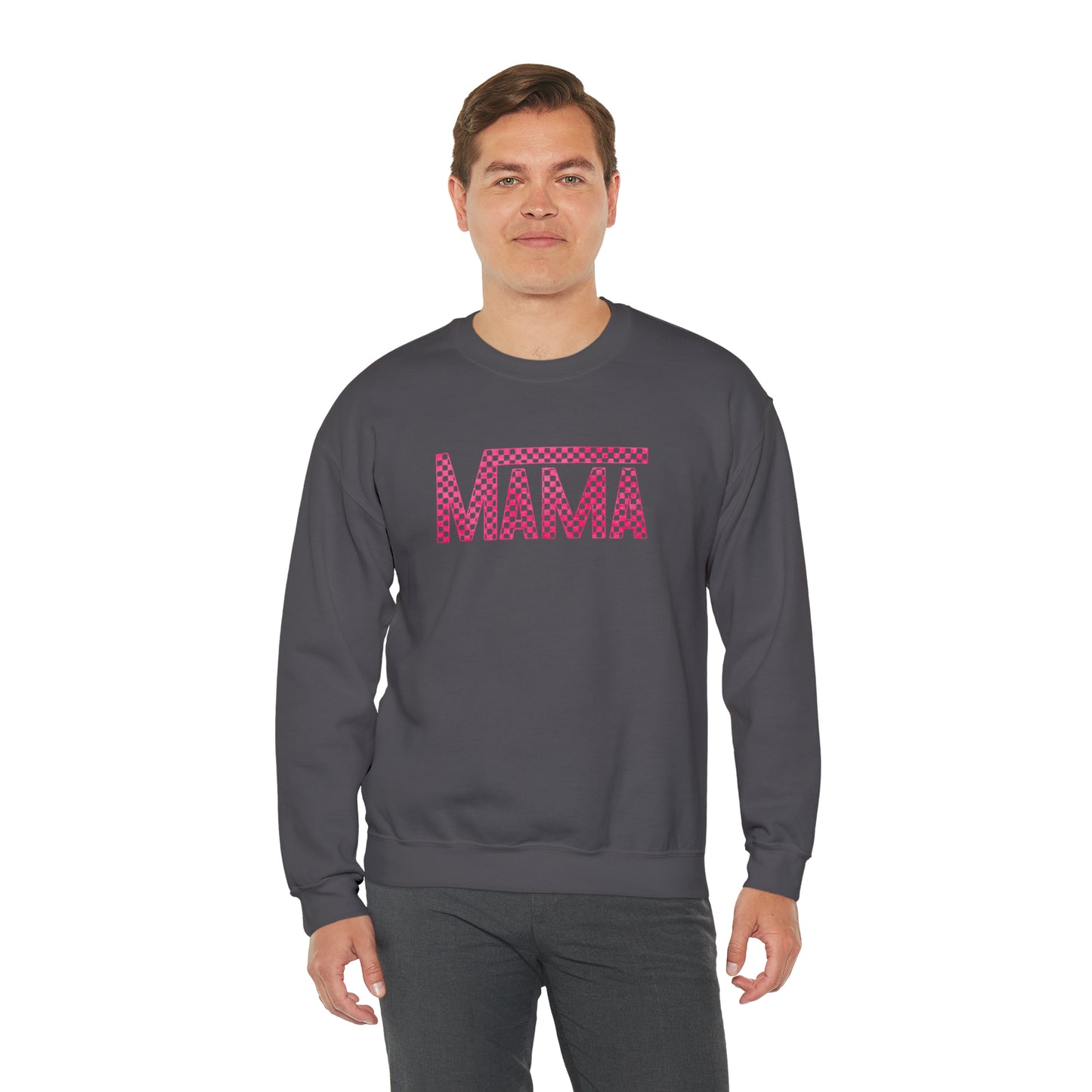 Pink Mama Checkered Sweater