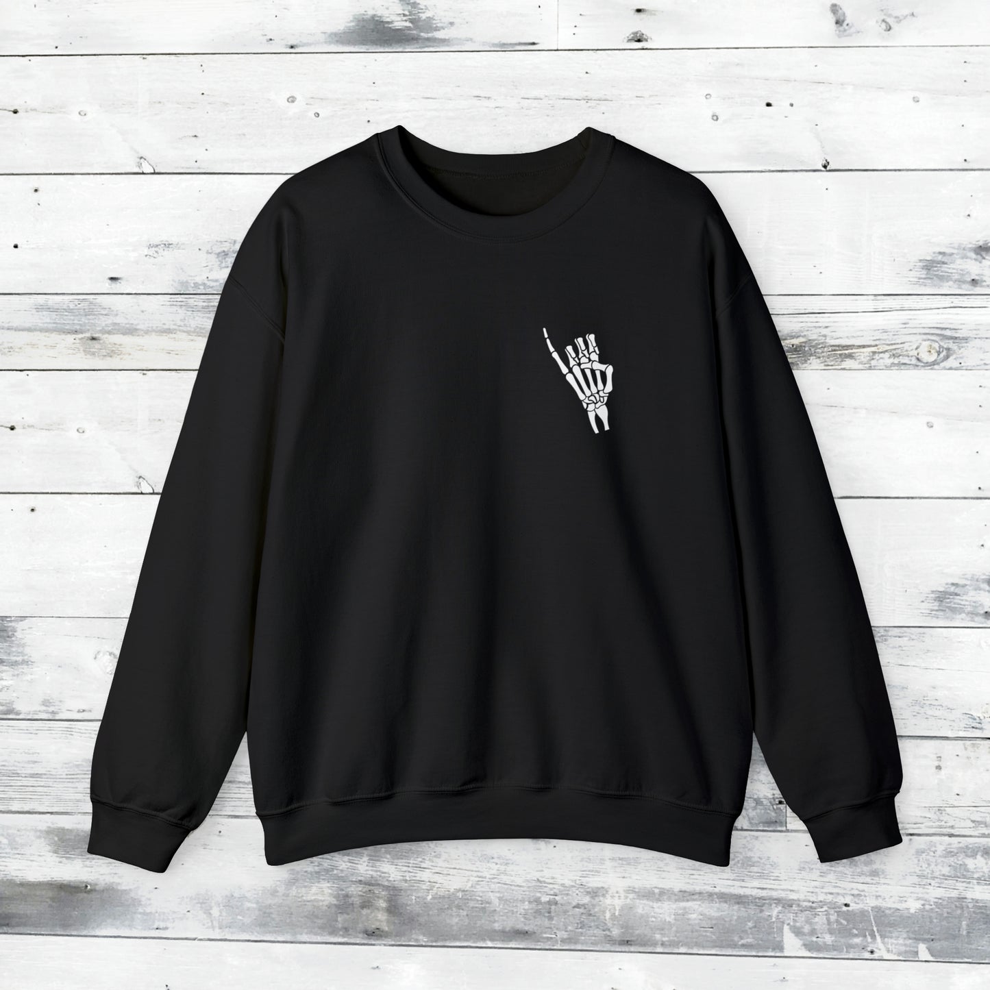 Skelly Stingers Up and Rockwall Back Sweater