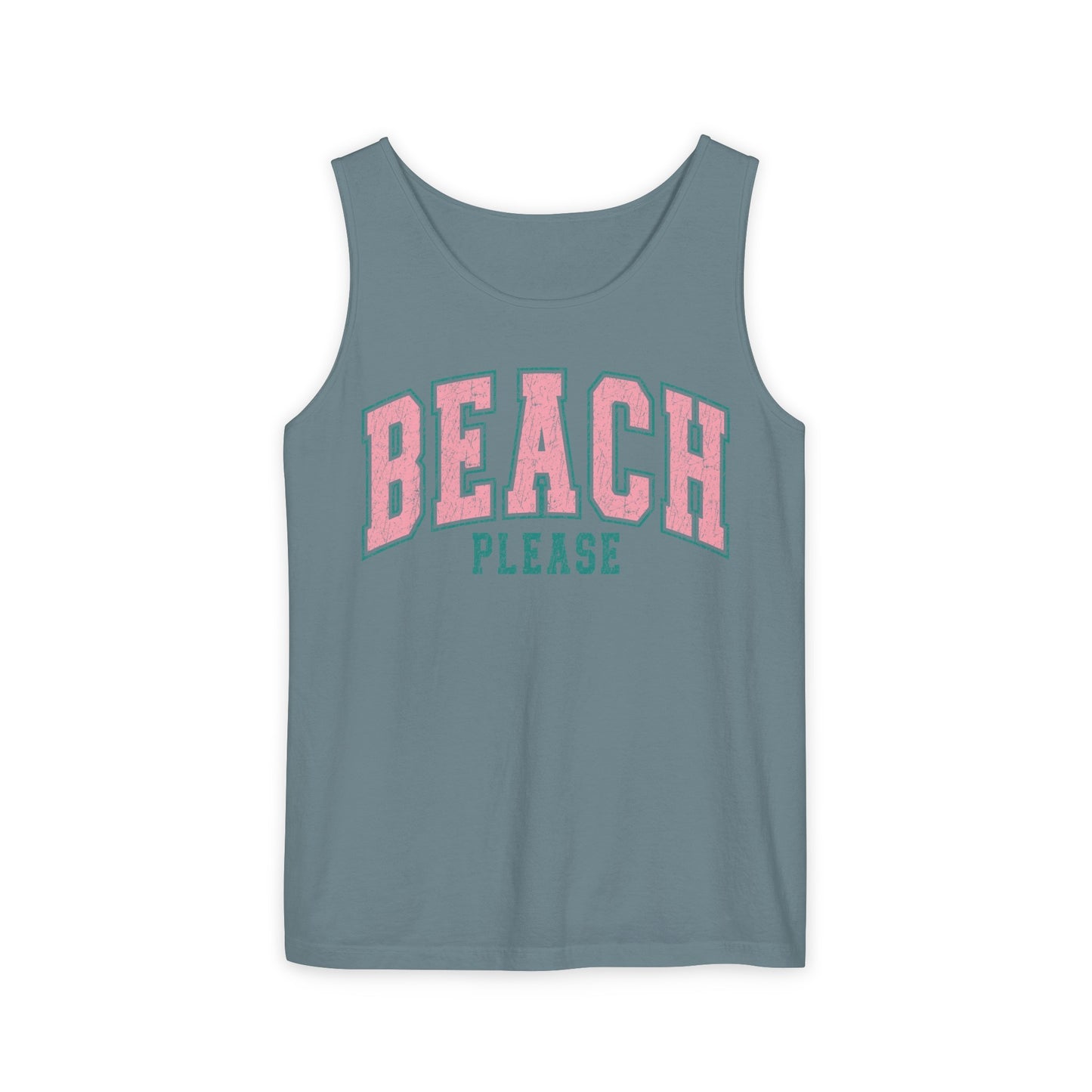 Beach Please Tank - Comfort Colors